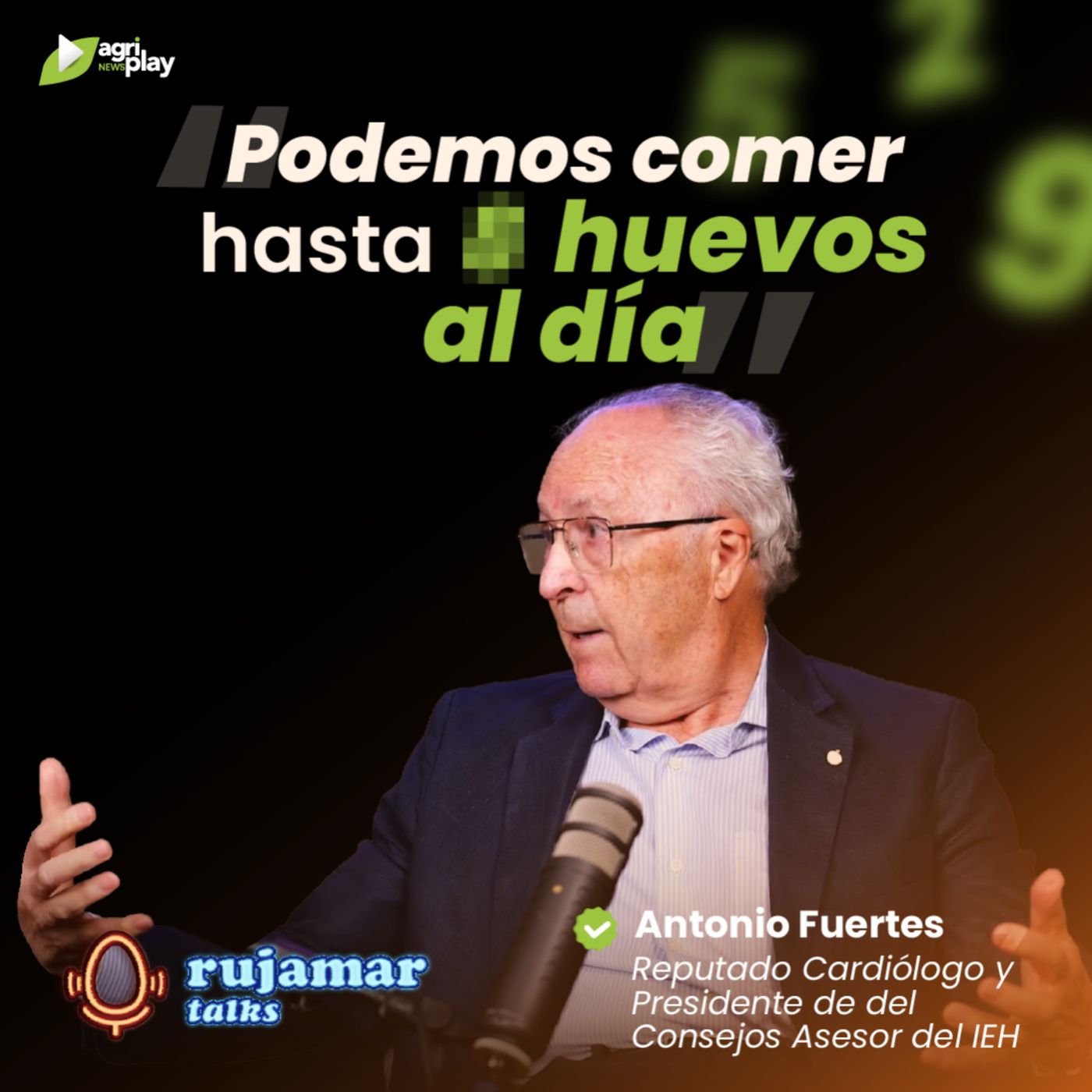 EXPERTO desmonta mitos sobre el COLESTEROL y el huevo | Rujamar Talks Ep. 7 episode artwork