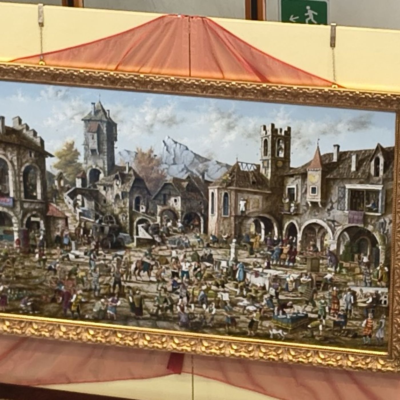 Visita alla mostra di Danilo Pozzatti