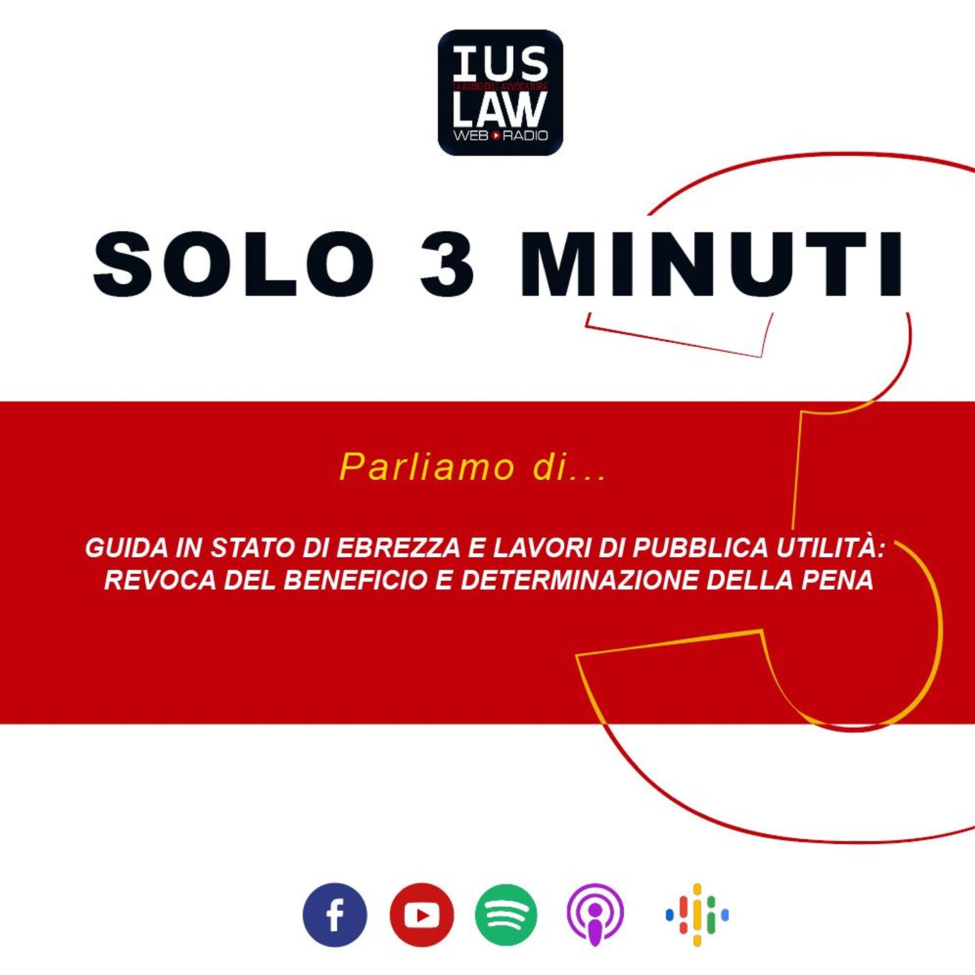 Solo 3 minuti