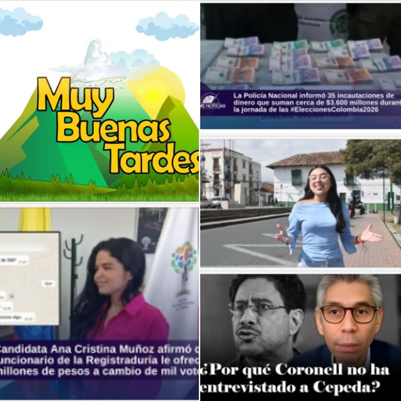 "Muy Buenas Tardes" Mar 9/26