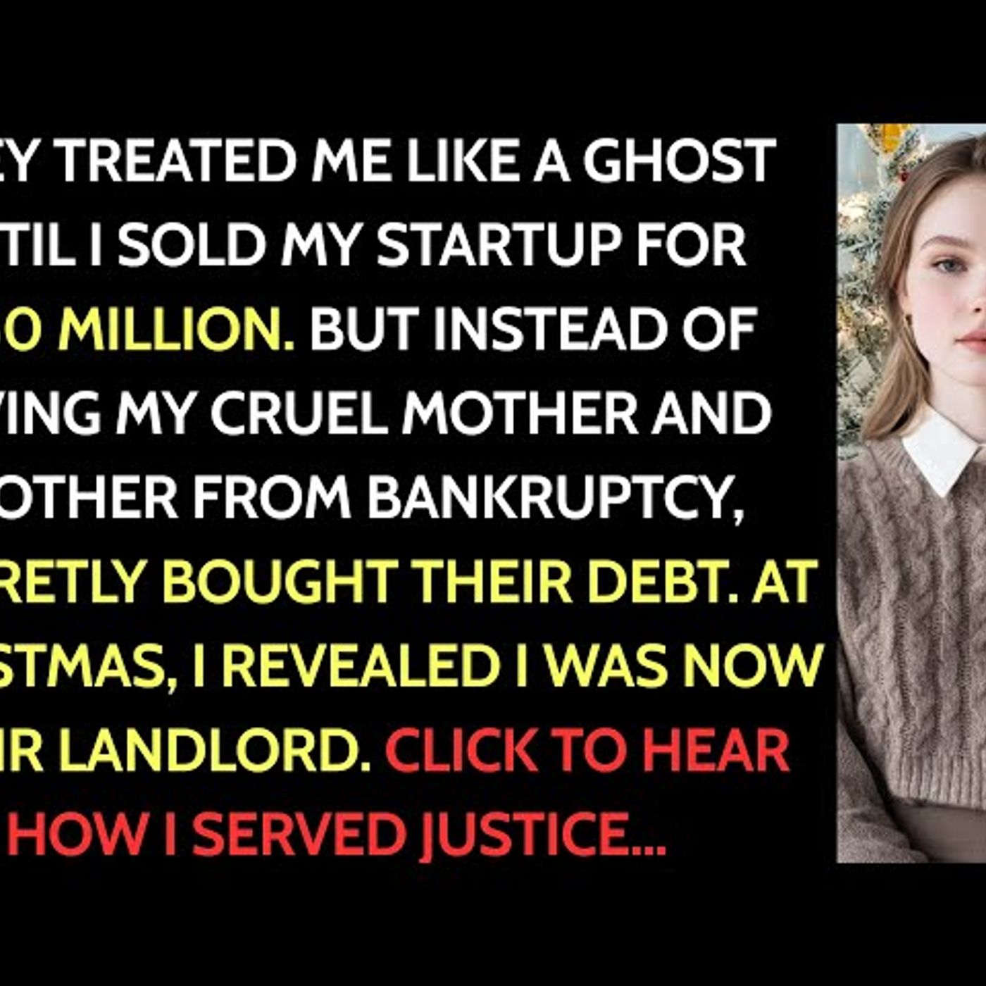 At Christmas I Said I Sold My Company for $150M episode artwork