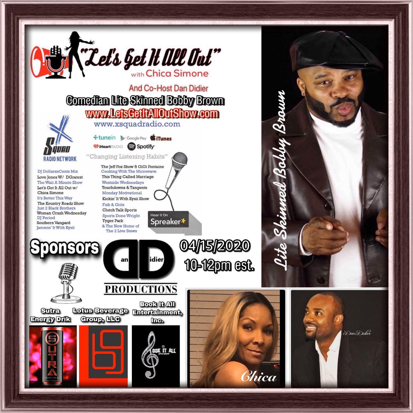 Let\'s Get It All Out With Chica Simone And Dan Didier