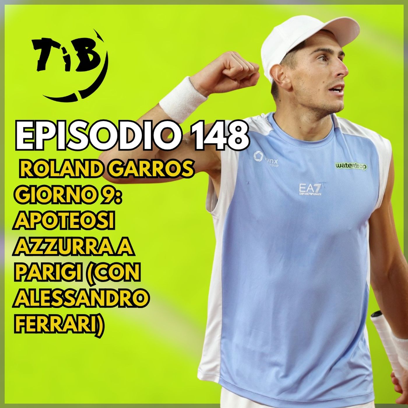 Episodio 148 - Roland Garros giorno 9: Apoteosi azzurra a Parigi (con Alessandro Ferrari) episode artwork