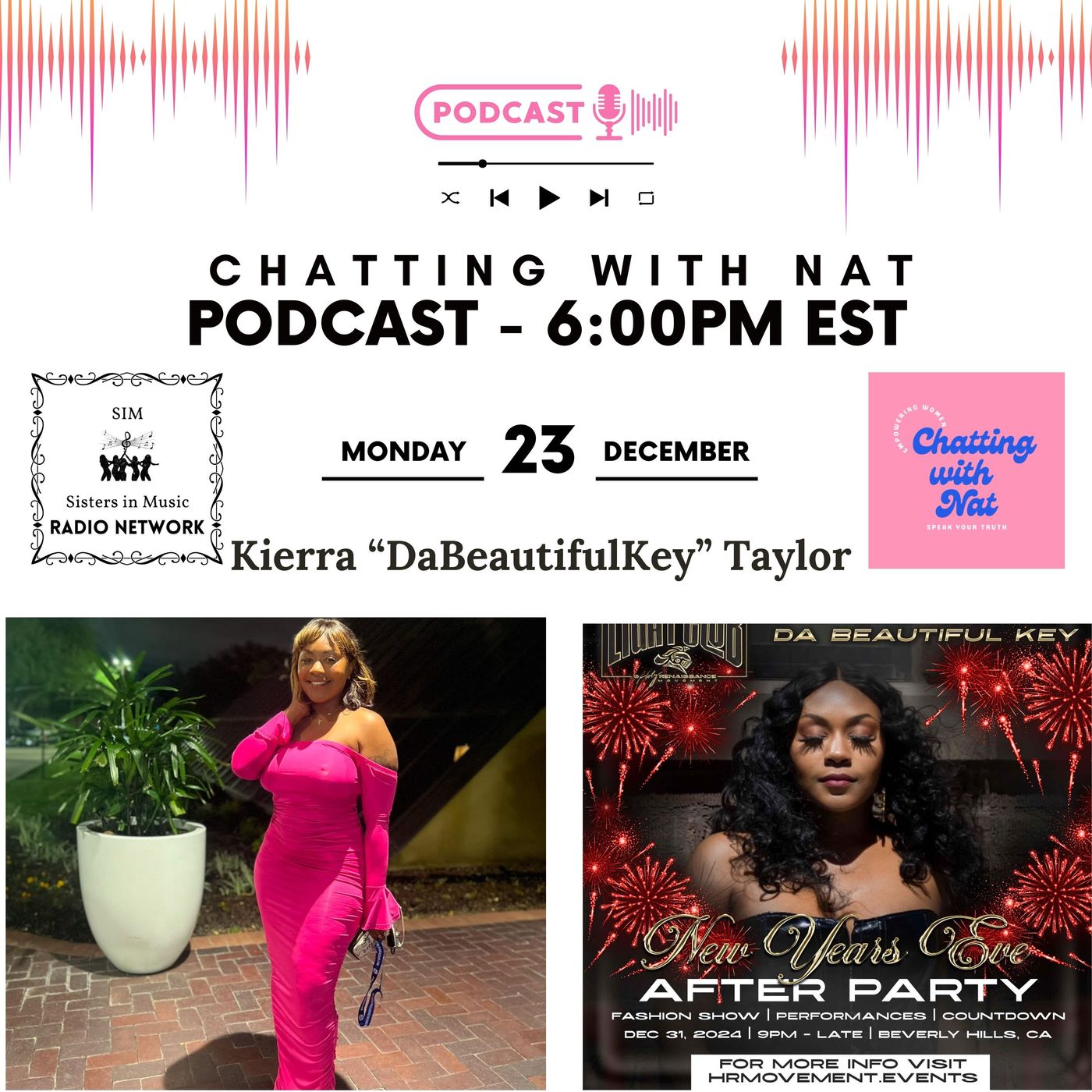 Chatting with Nat - Kierra "Dabeautifulkey" Taylor episode artwork