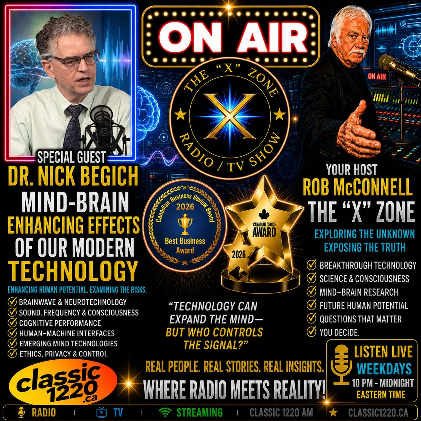 Rob McConnell Interviews - DR NICK BEGICH - Mind-Brain Enhancing Effects of our Modern Technology episode artwork