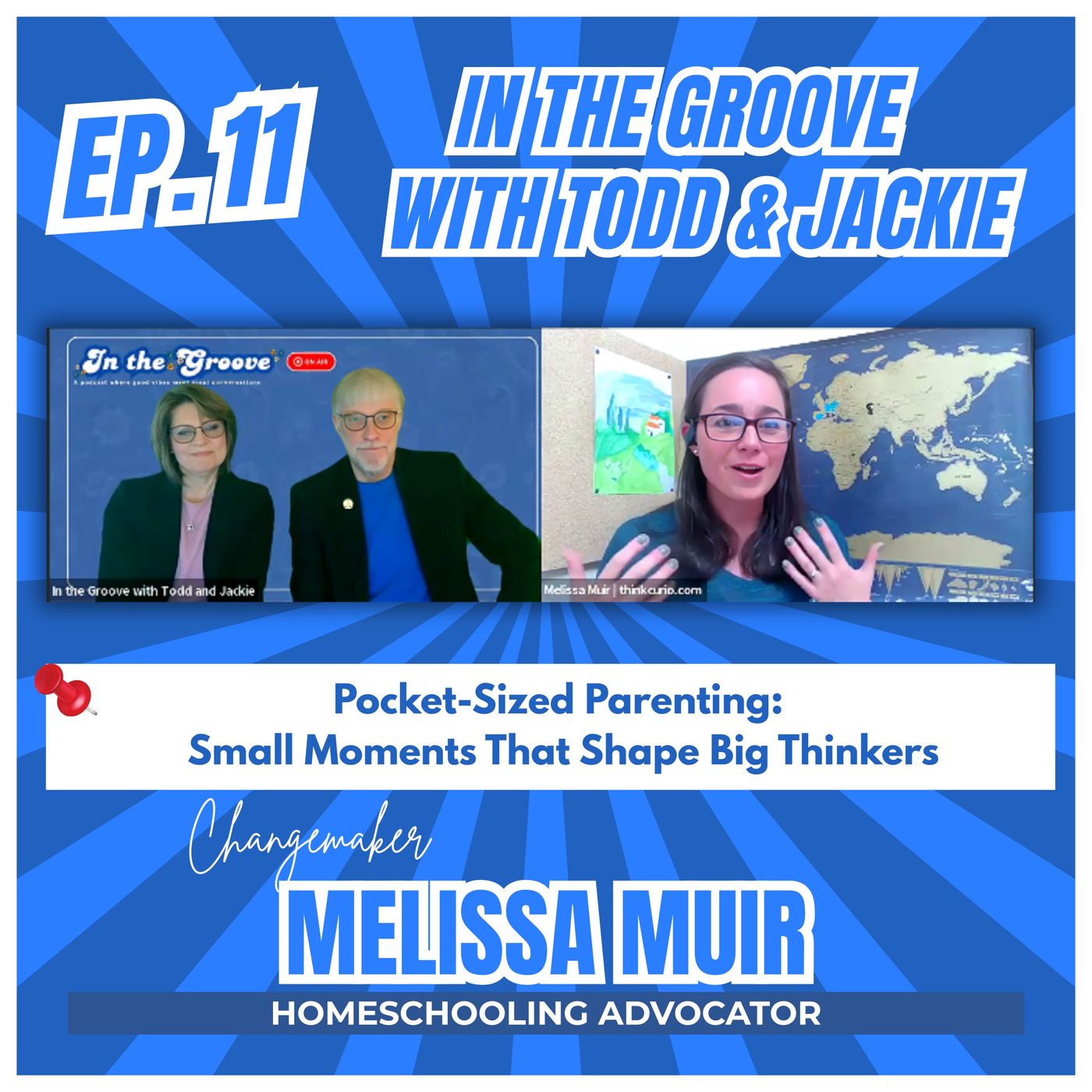 Ep. 11 Pocket-Sized Parenting: Small Moments That Shape Big Thinkers ft. Melissa Muir episode artwork