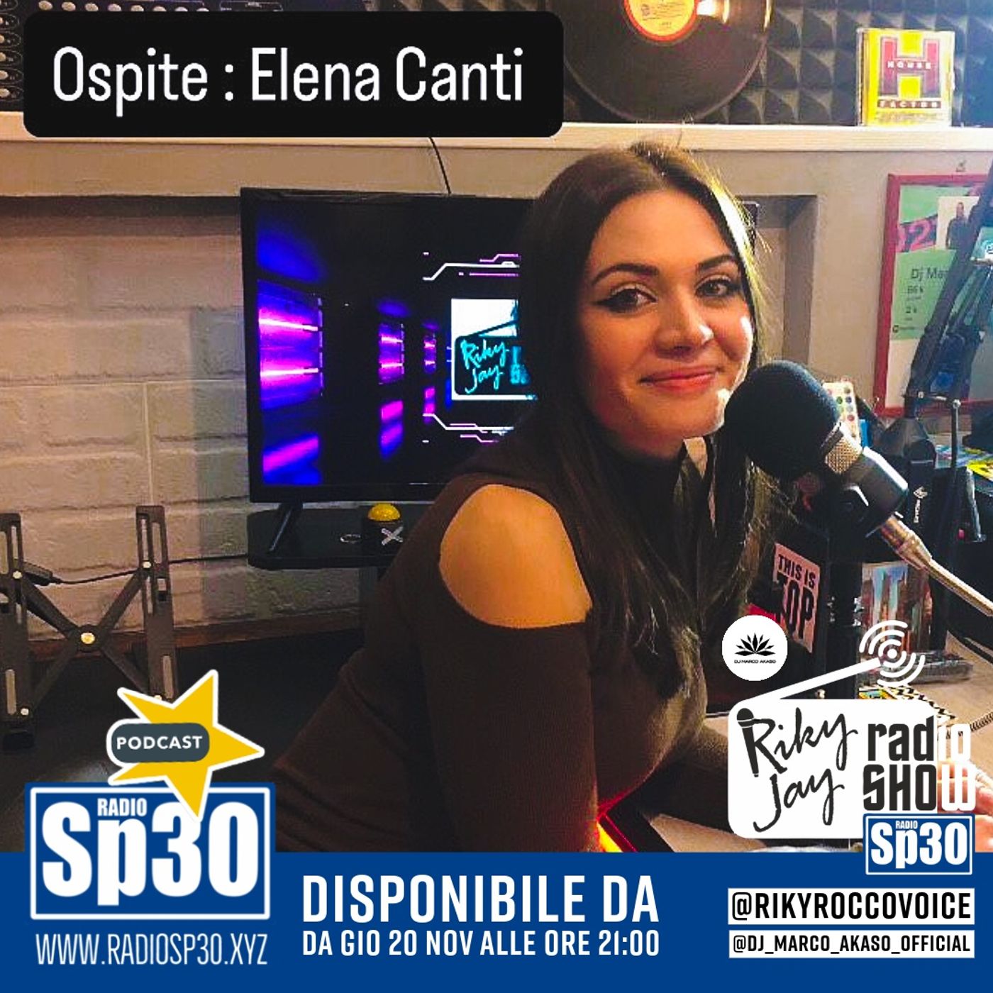 RikyJay Radio Show - ST.7 N.10 - ospite Elena Canti episode artwork