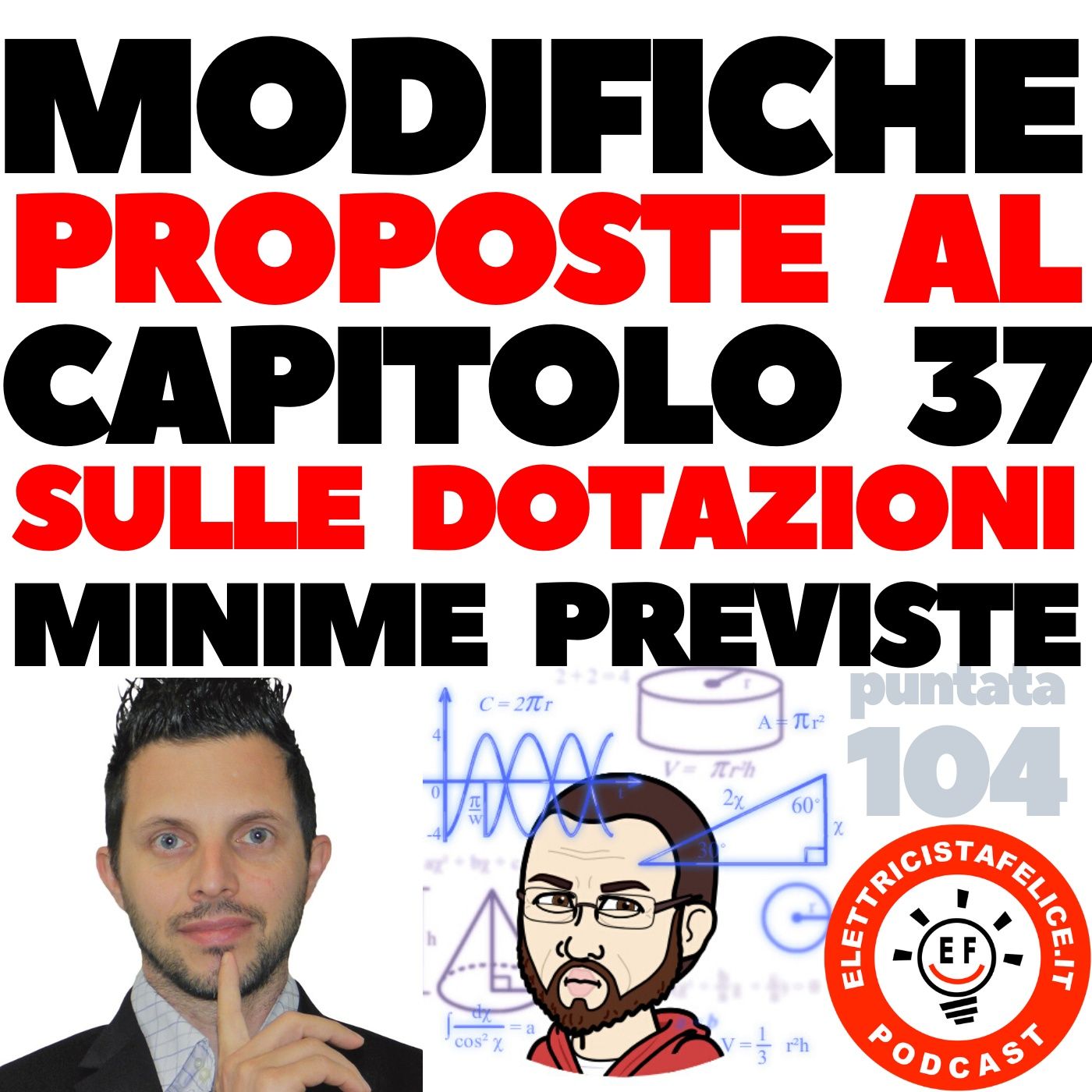 104 Quali saranno le modifiche al Capitolo 37 sulle dotazioni minime previste, con Alessio Piamonti