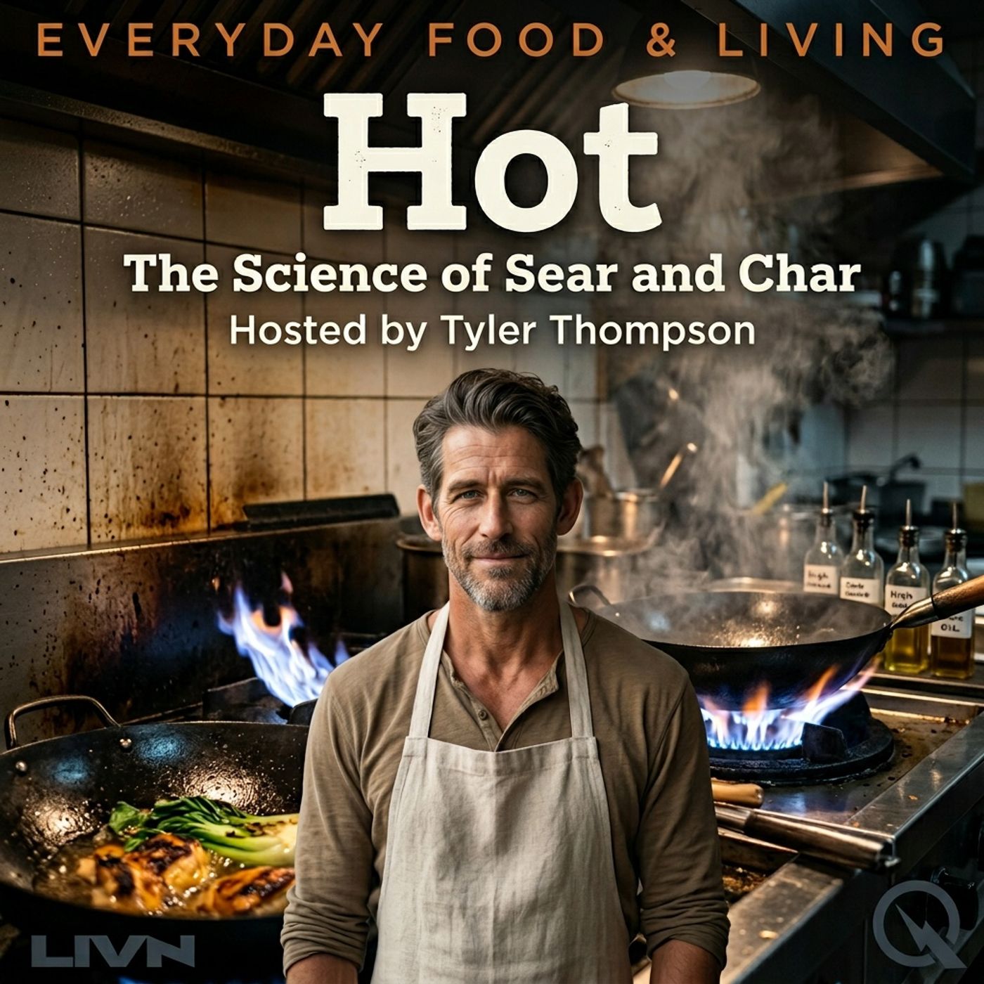 Hot podcast artwork