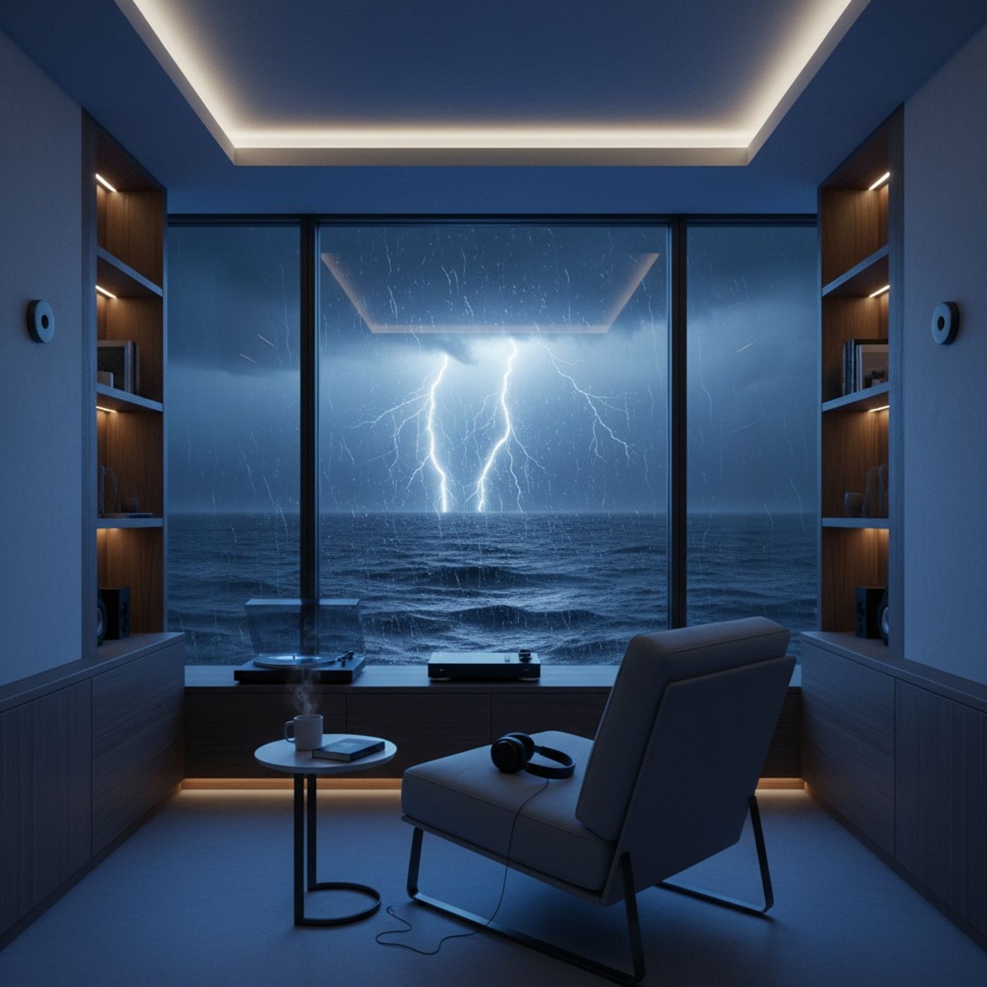 Distant Thunderstorm for Deep Relaxation and Sleep