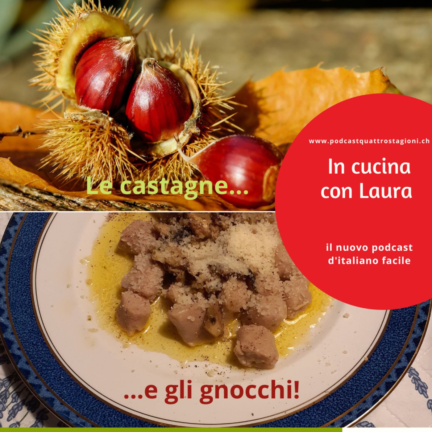 Italian Podcast italiano facile Quattro Stagioni con Laura, by Alessandra Pasqui - Podart