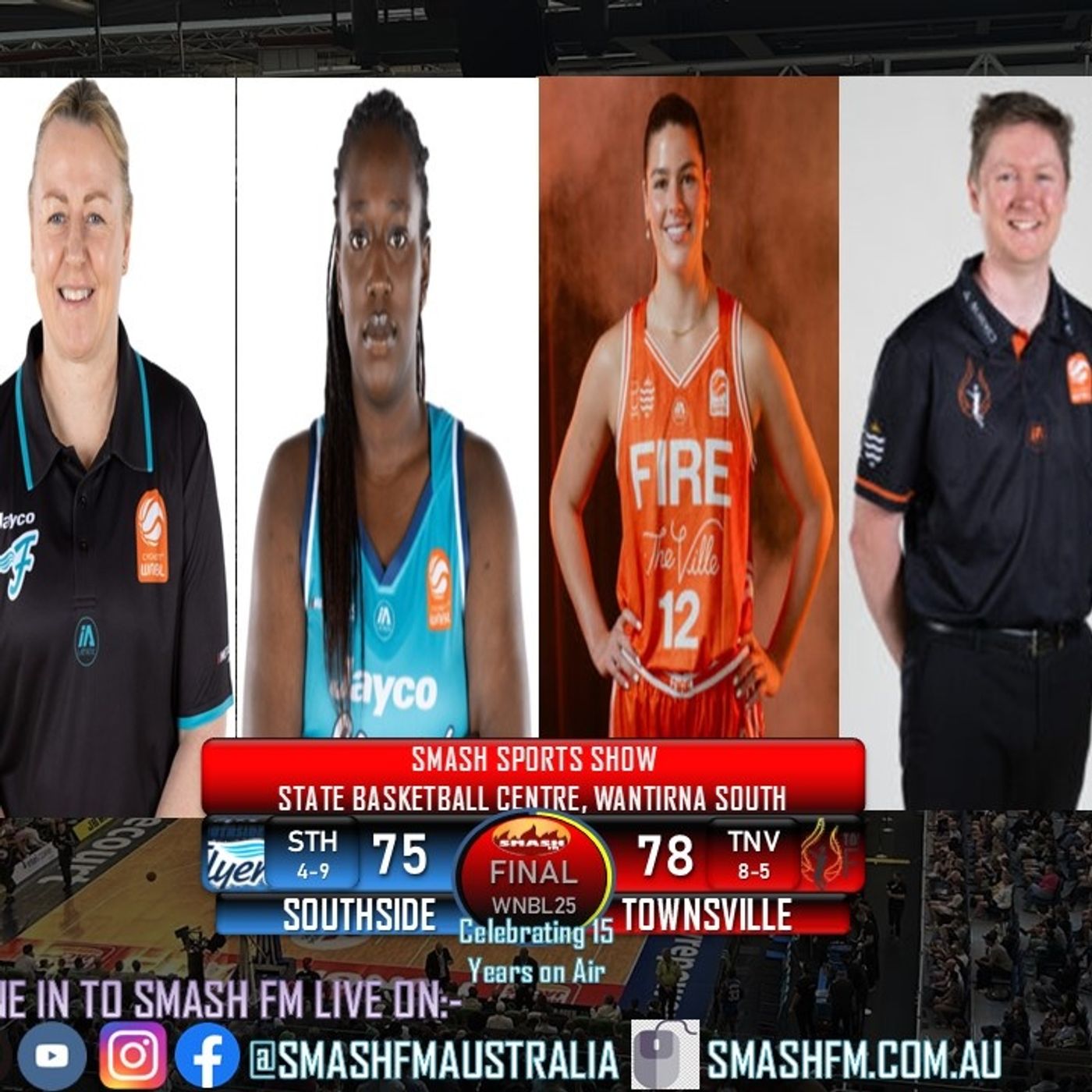 SSS15THYR: WNBL25 Wk10 Press Conference - Southside (75) v Townsville (78) 040125