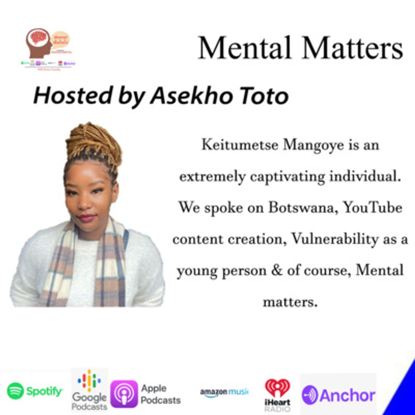 Mental Matters Hosted By Asekho Toto