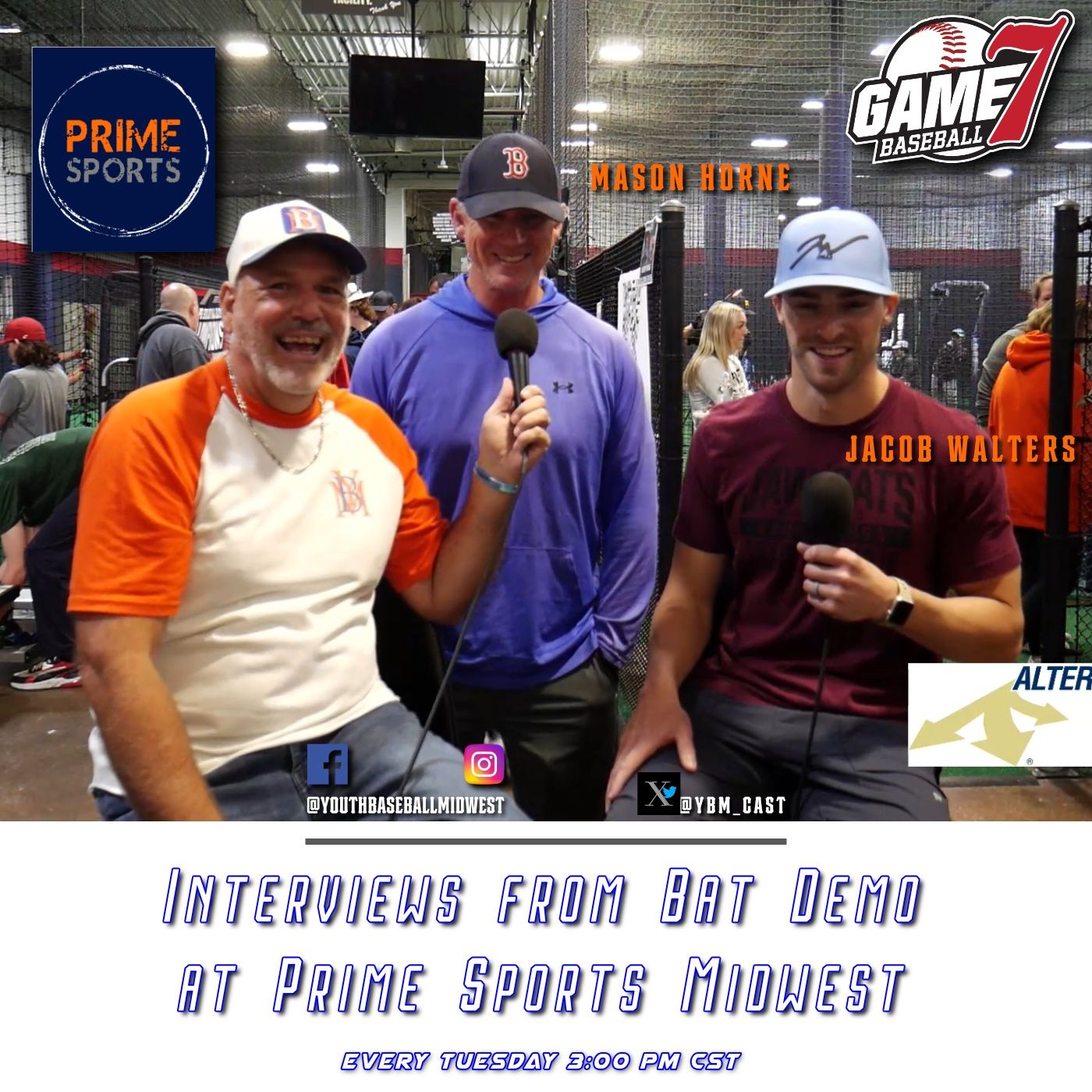 Interviews from Bat Demo day, Reps from LS, Jaw Bats, DeMarini, Marucci, and Victus | Baseball Talk episode artwork
