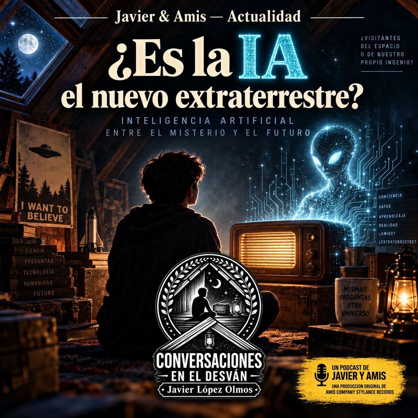 Javier & Amis — Actualidad - ¿Es la IA el nuevo extraterrestre? episode artwork