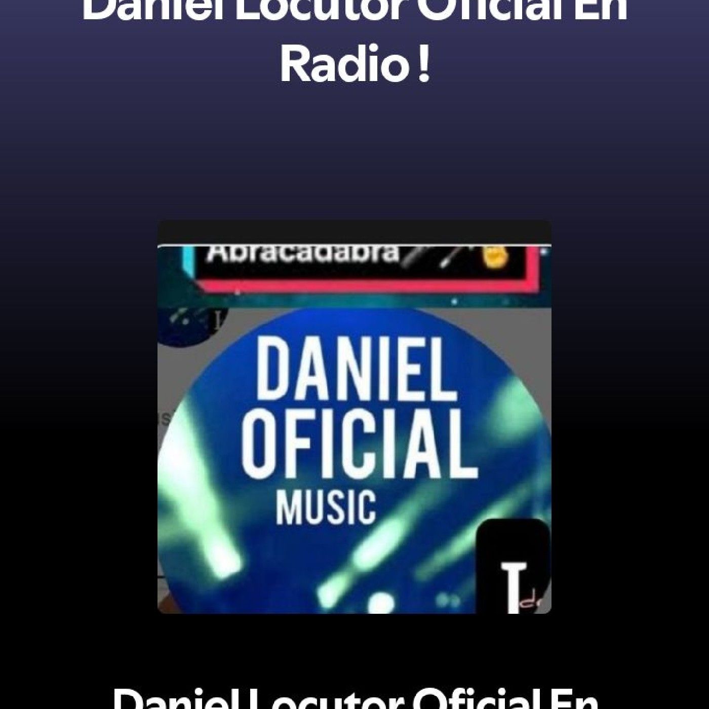 El podcast de Daniel Locutor Oficial Uru