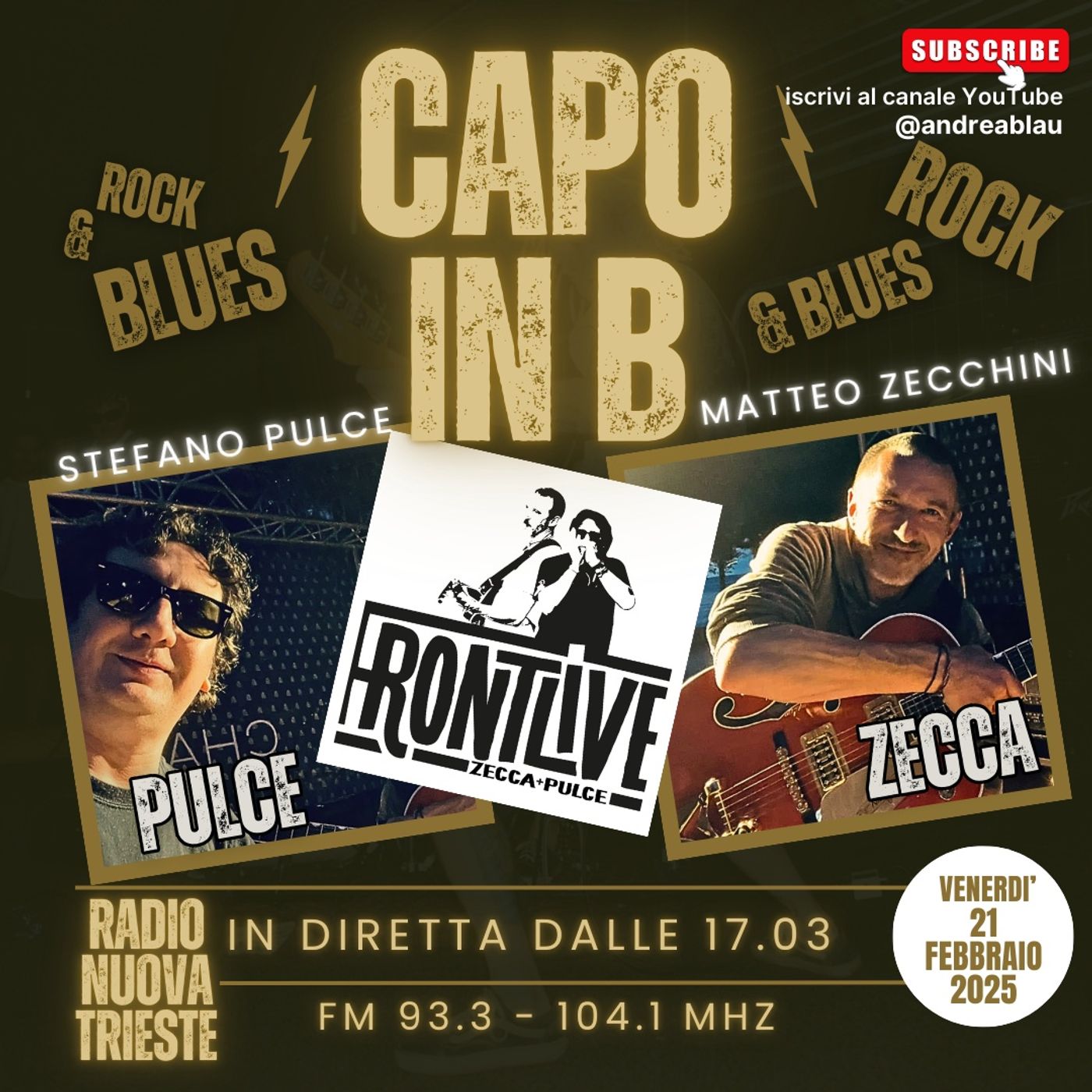 ROCK BLUES: A CAPO IN B OSPITI I FRONTLIVE podcast artwork