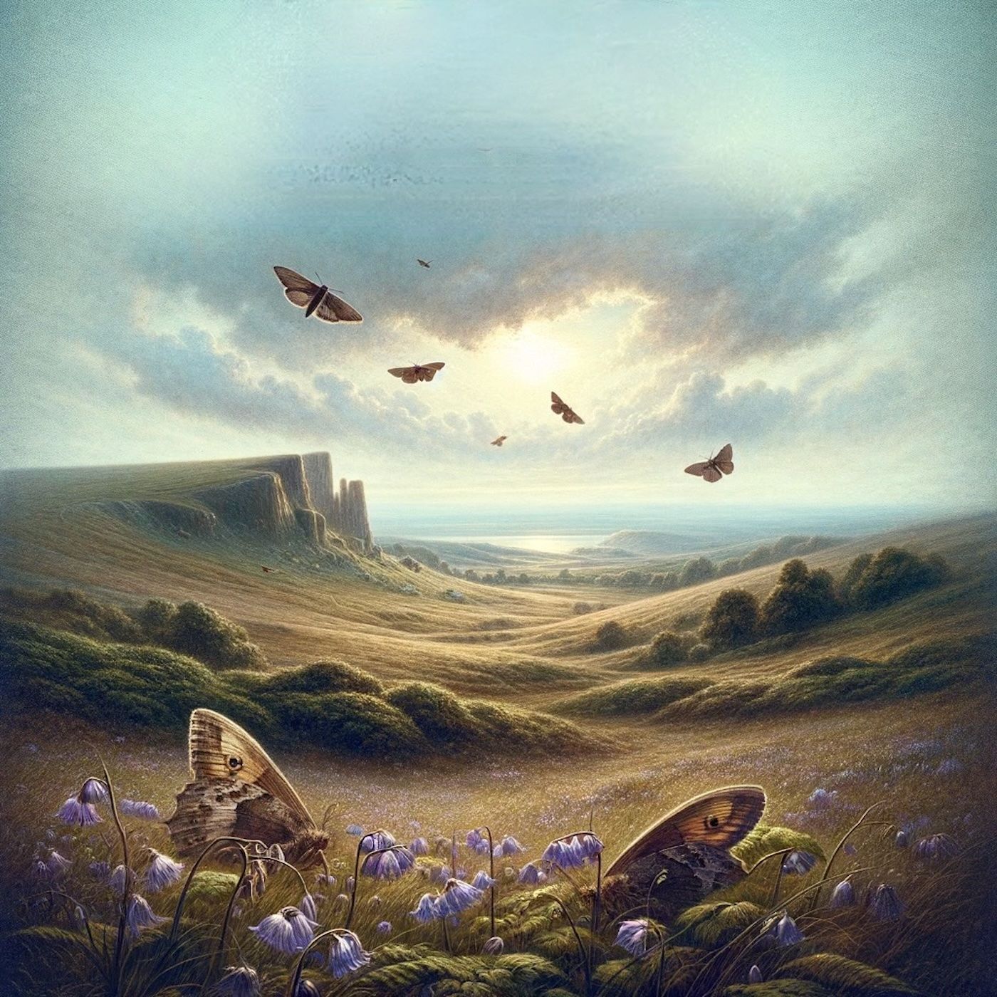 "I lingered round them, under that benign sky.."