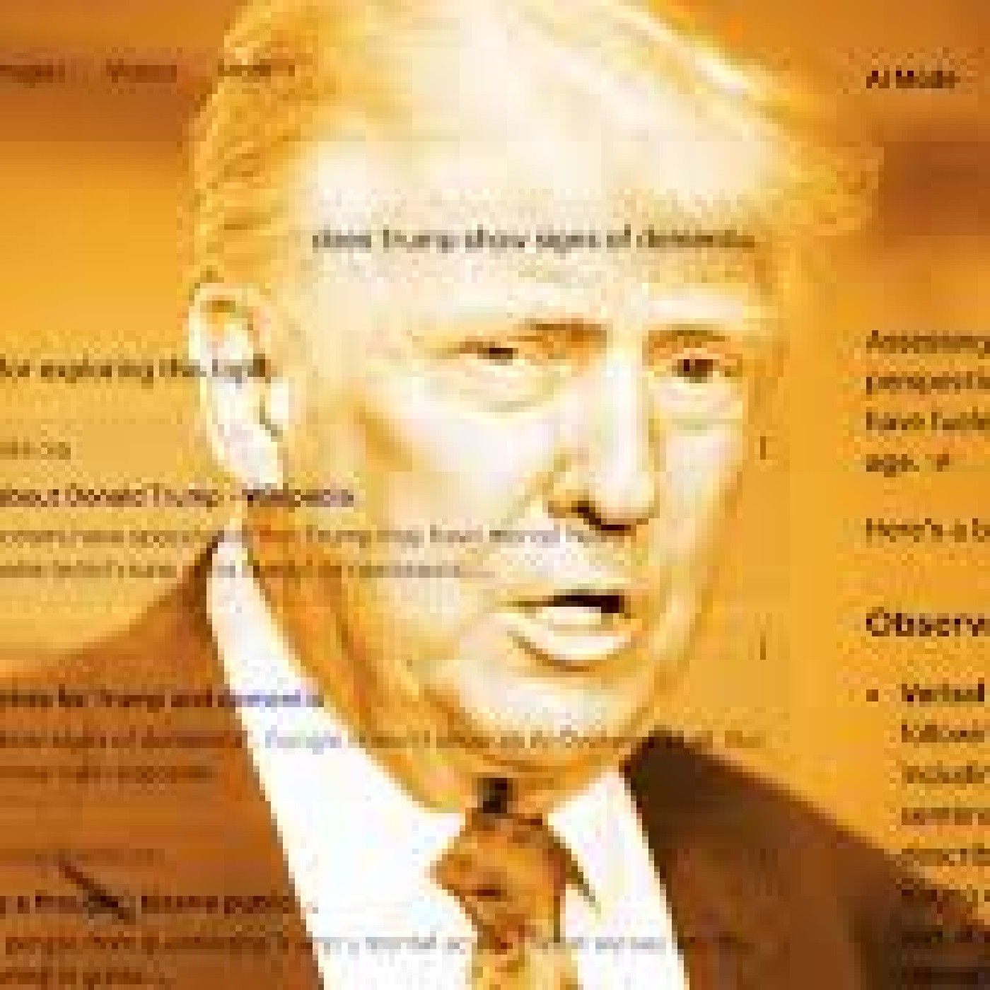 Trump's Dementia episode artwork
