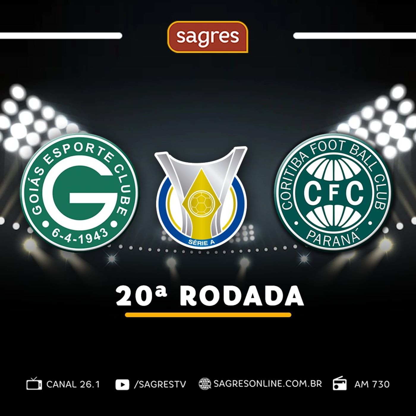 Campeonato Brasileiro Série A – 20ª Rodada – Goiás 1X0 Coritiba, com Vitor Roriz episode artwork