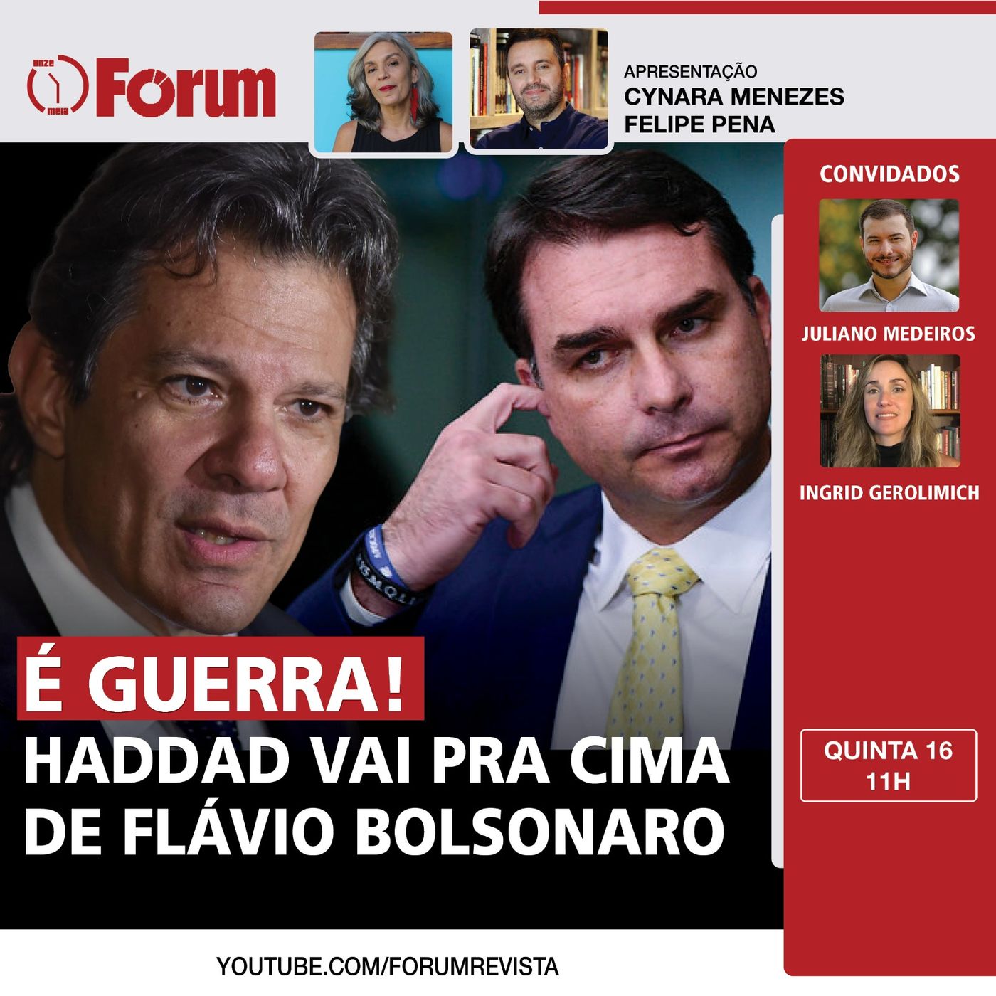 Haddad detona Flávio: "pego por rachadinha" | PGR nega passaporte a Bolsonaro | 16.01.25 episode artwork