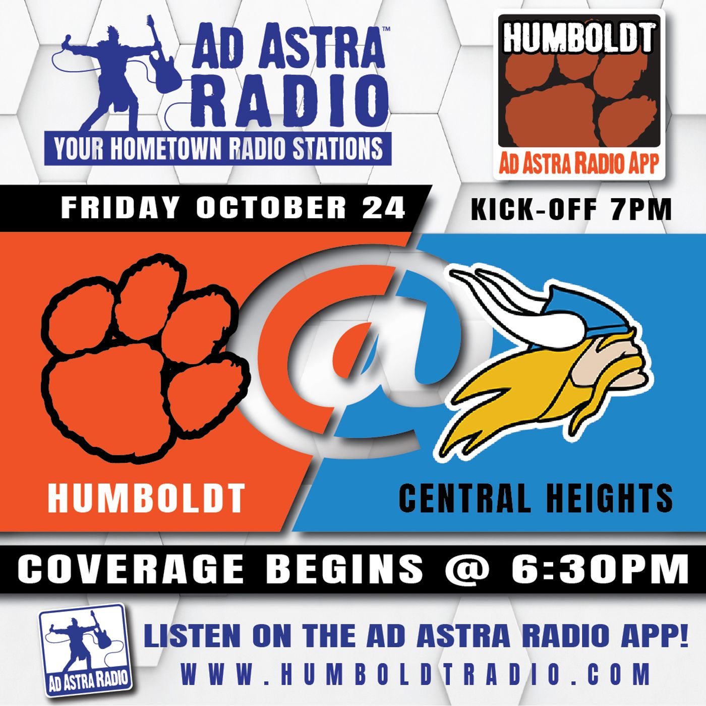 Humboldt Cubs at Central Heights Vikings Football (October 24, 2025) episode artwork