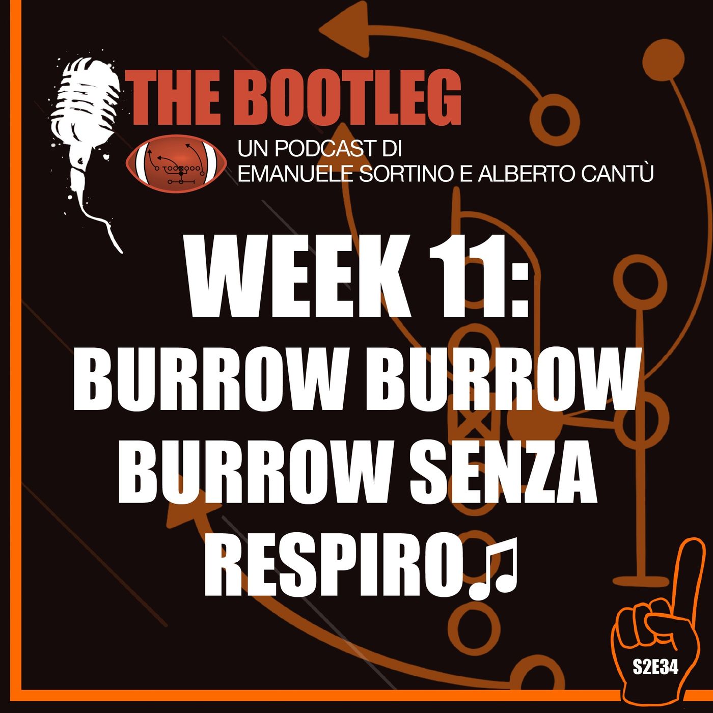 The Bootleg S2E34 - Week 11: Burrow Burrow Burrow senza respiro episode artwork