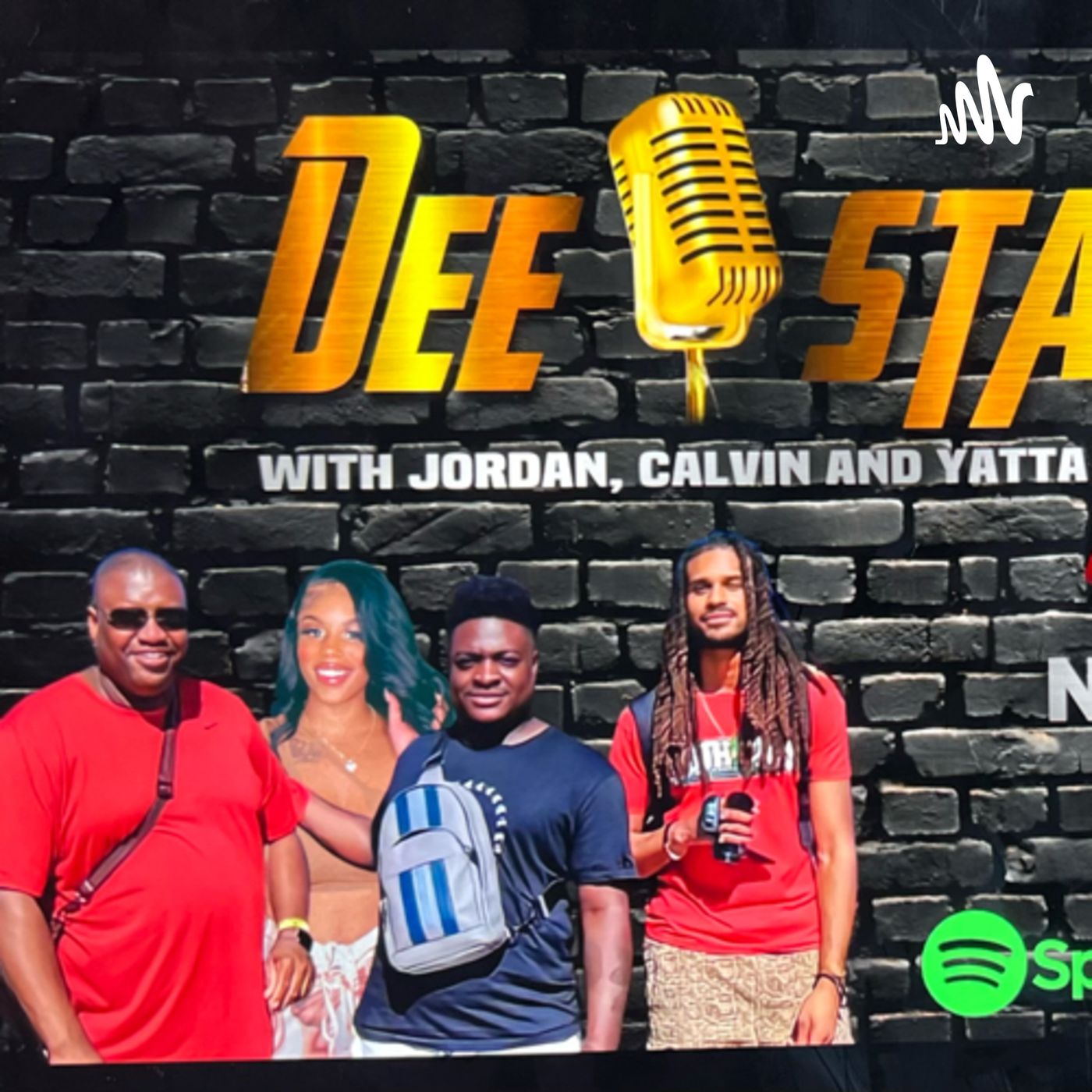 Dee Starks show with Jordan,Calvin And Yatta
