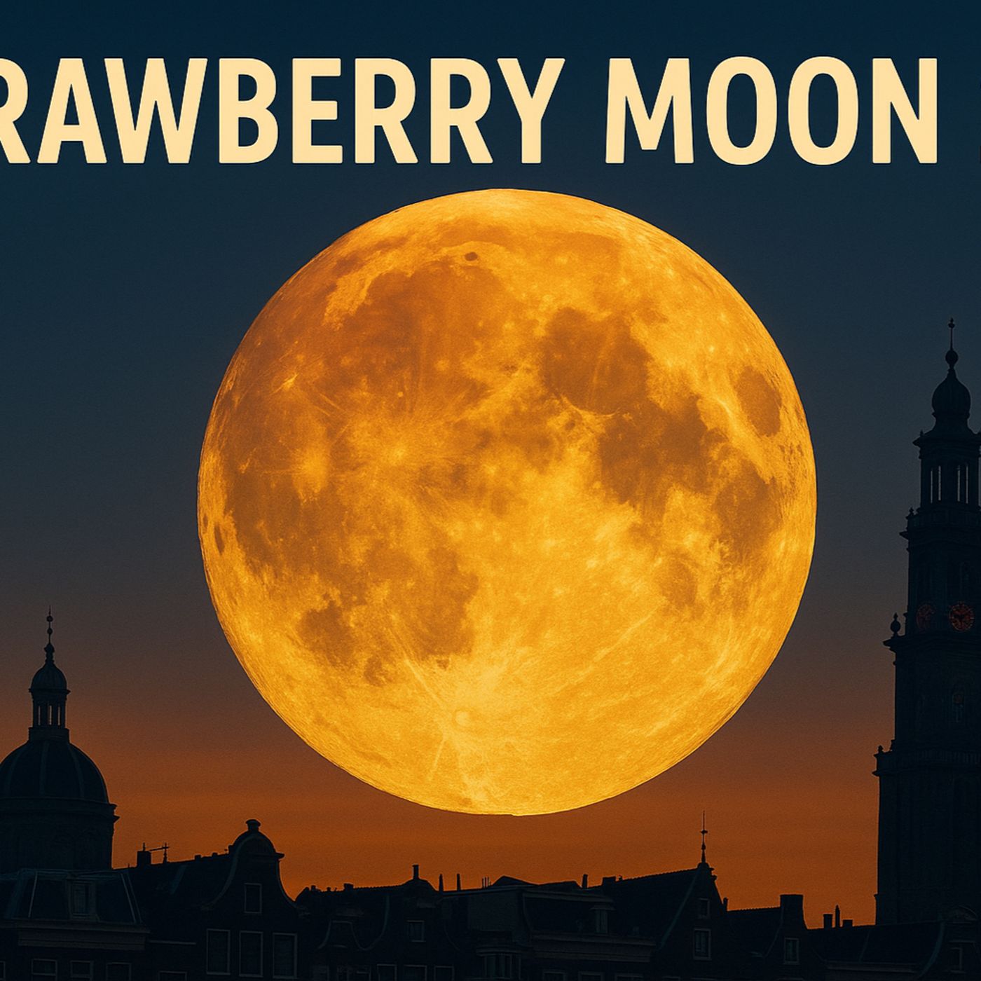 Strawberry Moon 2025: Rare Full Moon Event You Can’t Miss on June 10-11 🌕✨