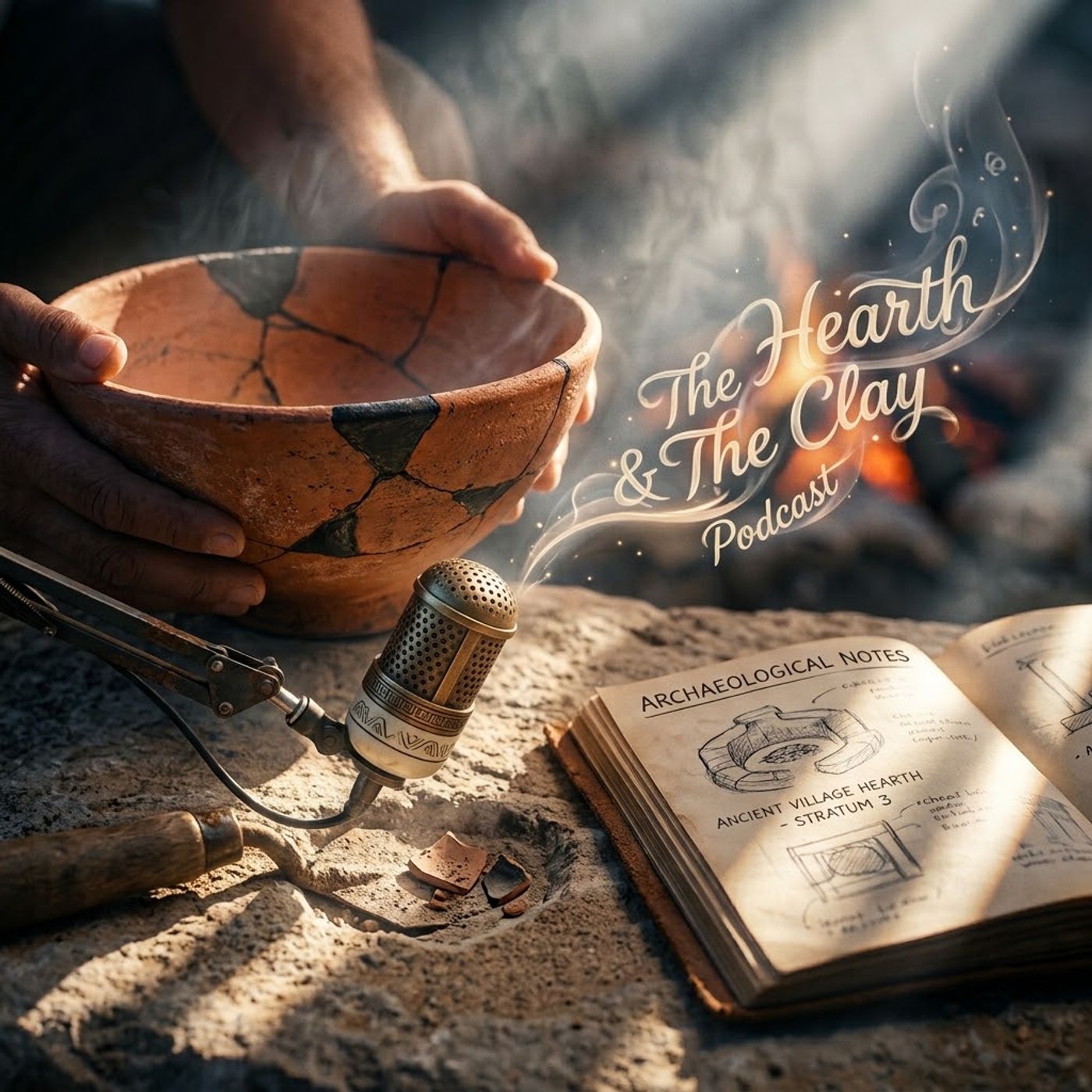 Podcast " The Hearth & The Clay " podcast artwork