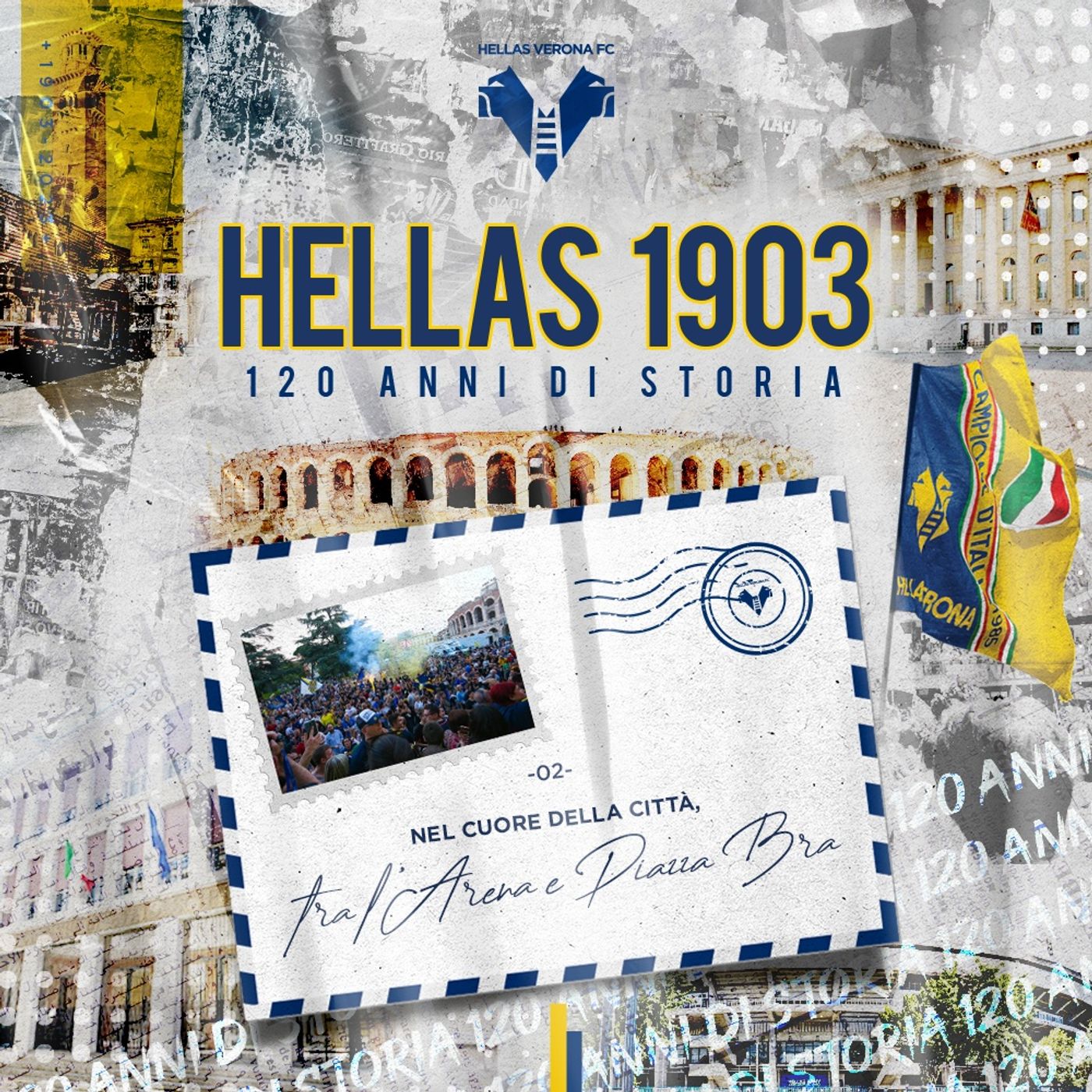 Hellas 120 | Ep. 2 • 1903-2023: la storia del Verona, attraverso i luoghi di Verona