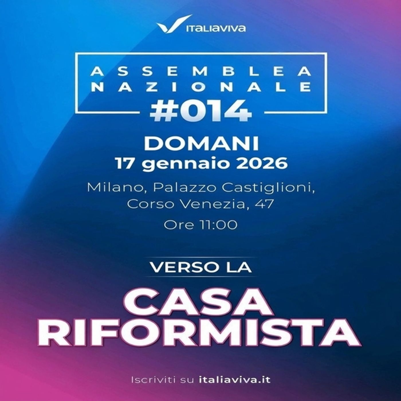 Assemblea Nazionale 14 - Casa Riformista podcast artwork