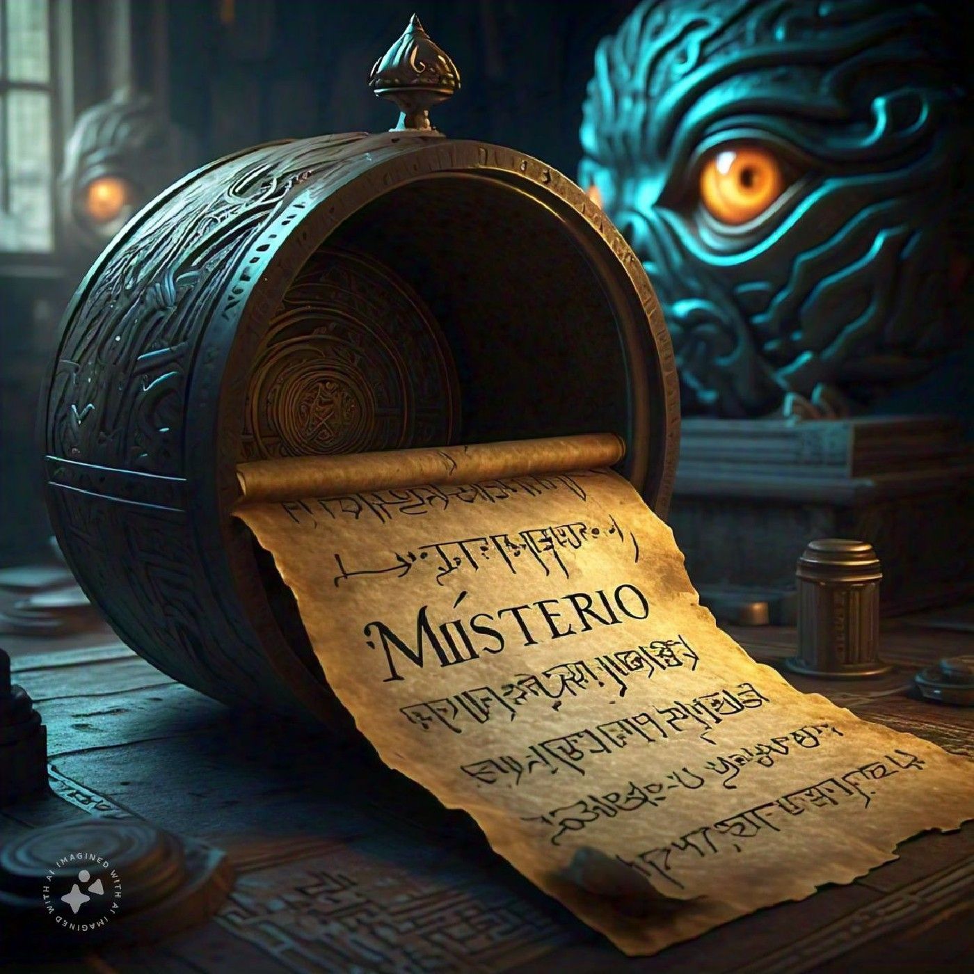 En shock, relatos de misterio podcast artwork