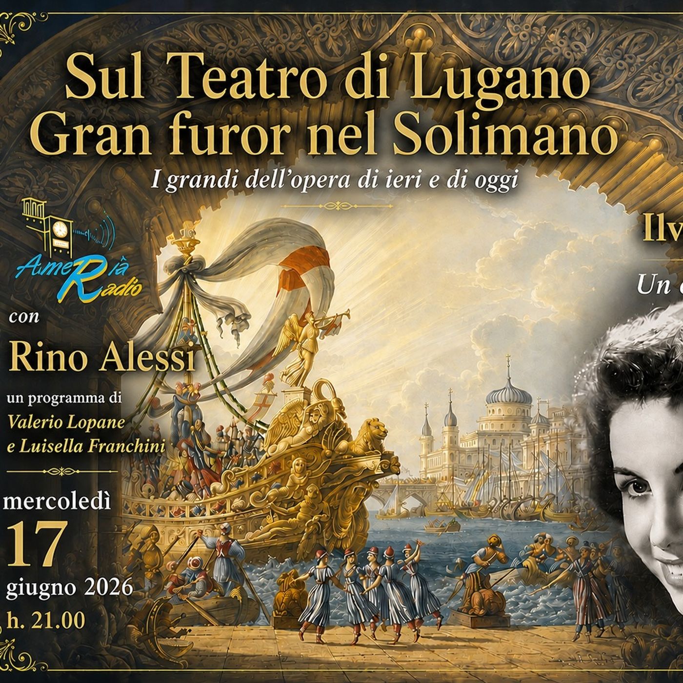 Sul Teatro di Lugano gran furor nel Solimano - Ilva Ligabue episode artwork