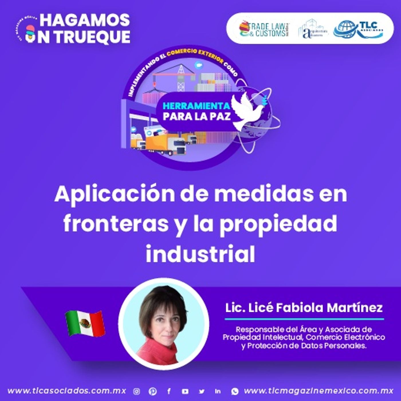 Episodio 308. Aplicación de medidas en fronteras y la propiedad industrial episode artwork