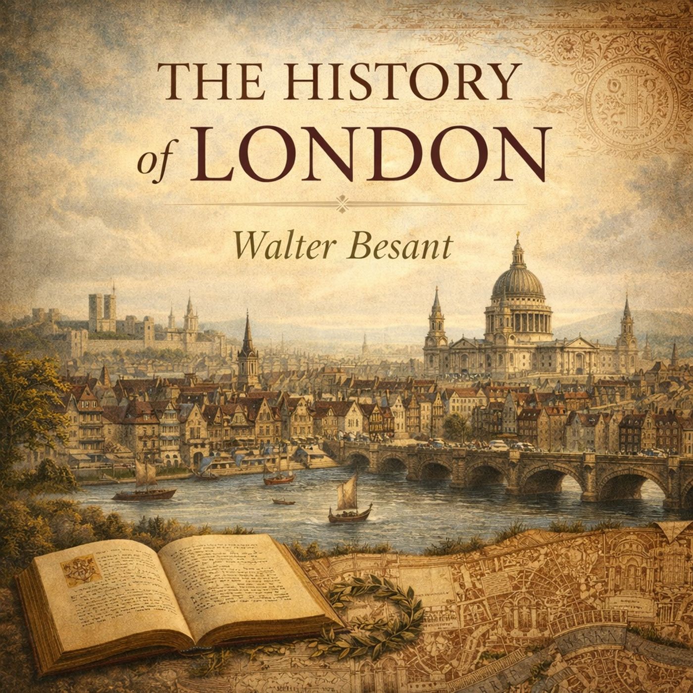 The History of London – Walter Besant’s Monumental Chronicle of Faith, Empire & Civilization (Classic Audiobook)