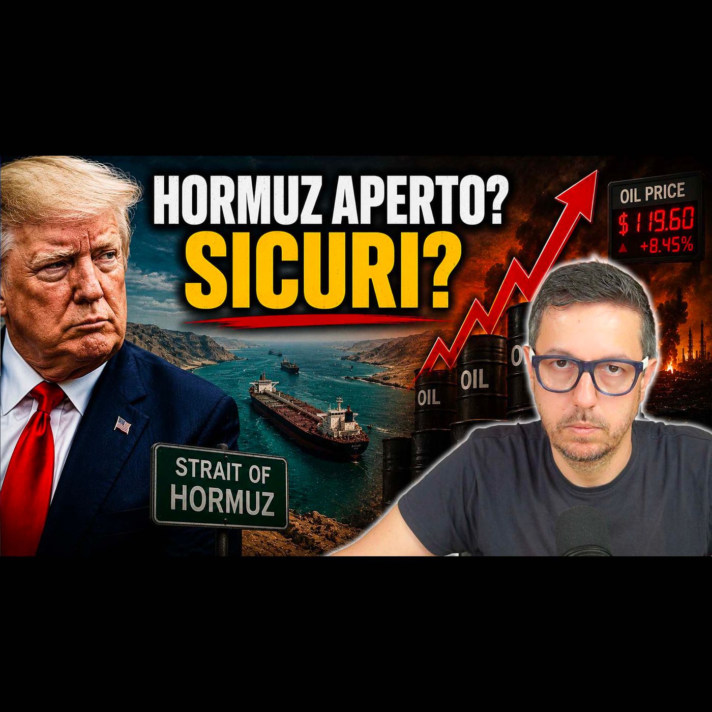 TRUMP: “HORMUZ È APERTO”. MA IL PETROLIO VOLA