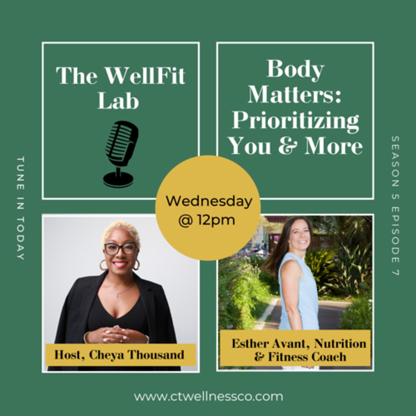 Body Matters: Prioritizing You & More w/Esther Avant episode artwork