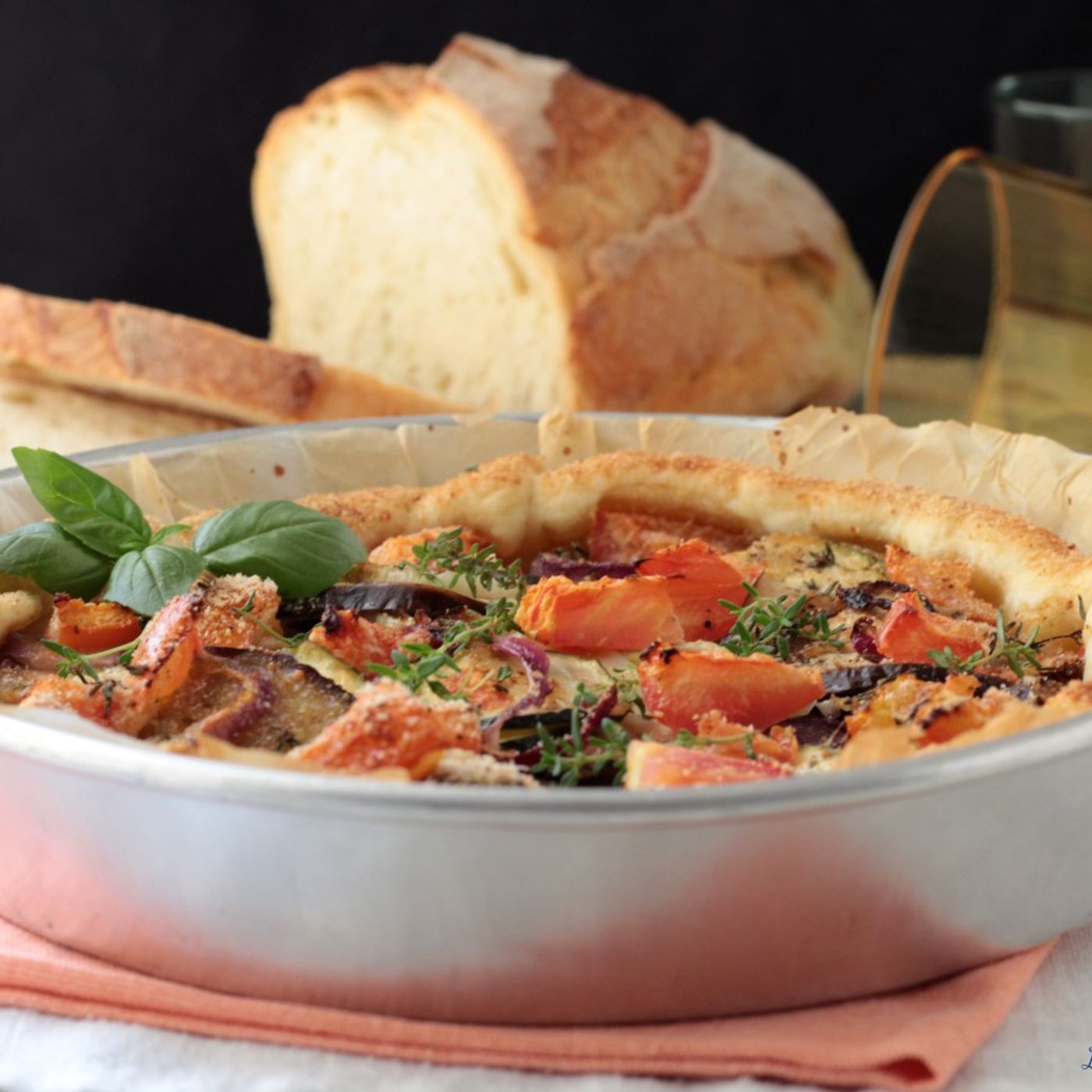 Cestino di pasta sfoglia con verdure ricetta torta salata profumata episode artwork