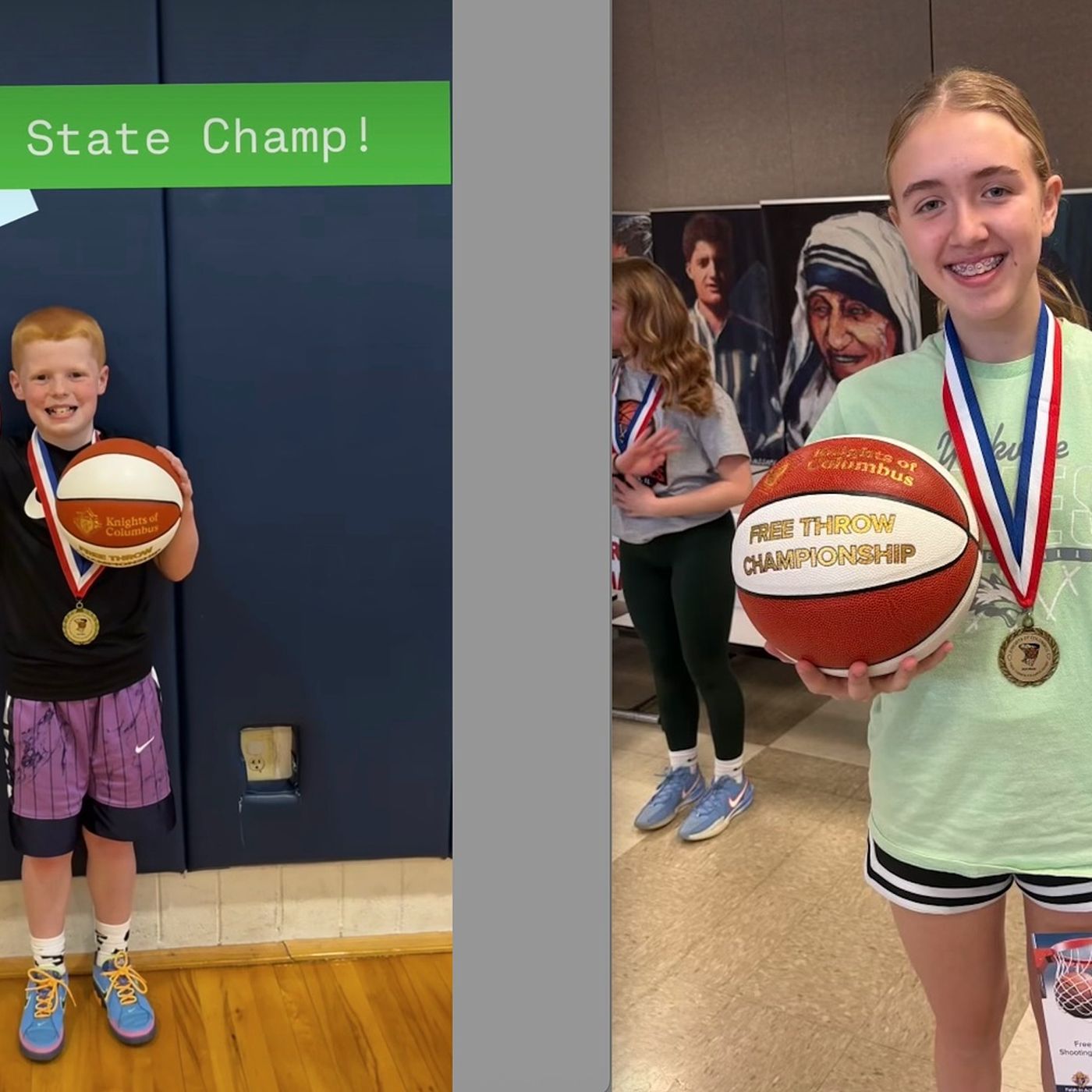 2 Yorkville students are free throw state champions at annual Knights of Columbus tournament episode artwork