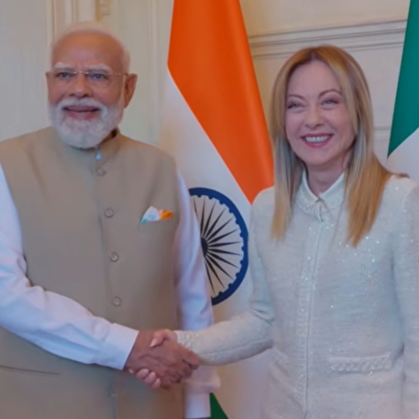 Visita storica di Modi a Roma, scambi per 20 miliardi. Meloni: “Partenariato strategico speciale” episode artwork