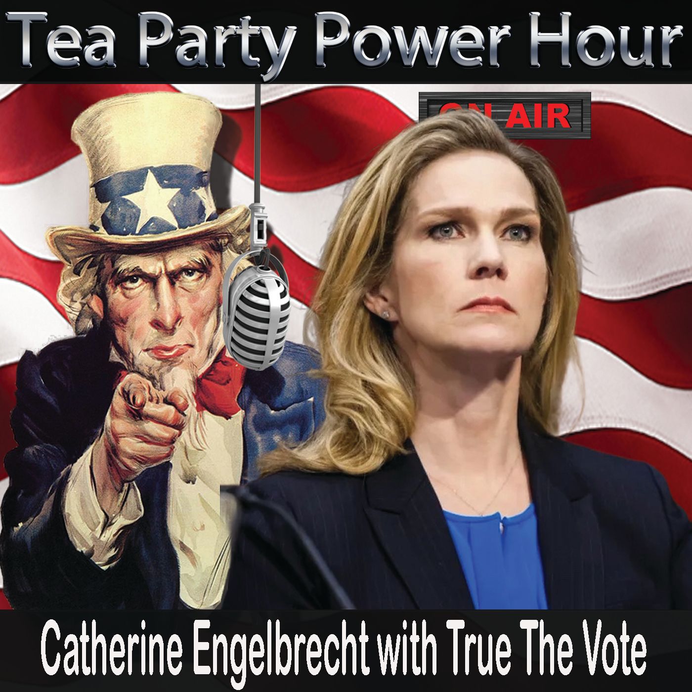 Catherine Engelbrecht with True The Vote Teaches Us How To Stop The Steal in 2024 episode artwork