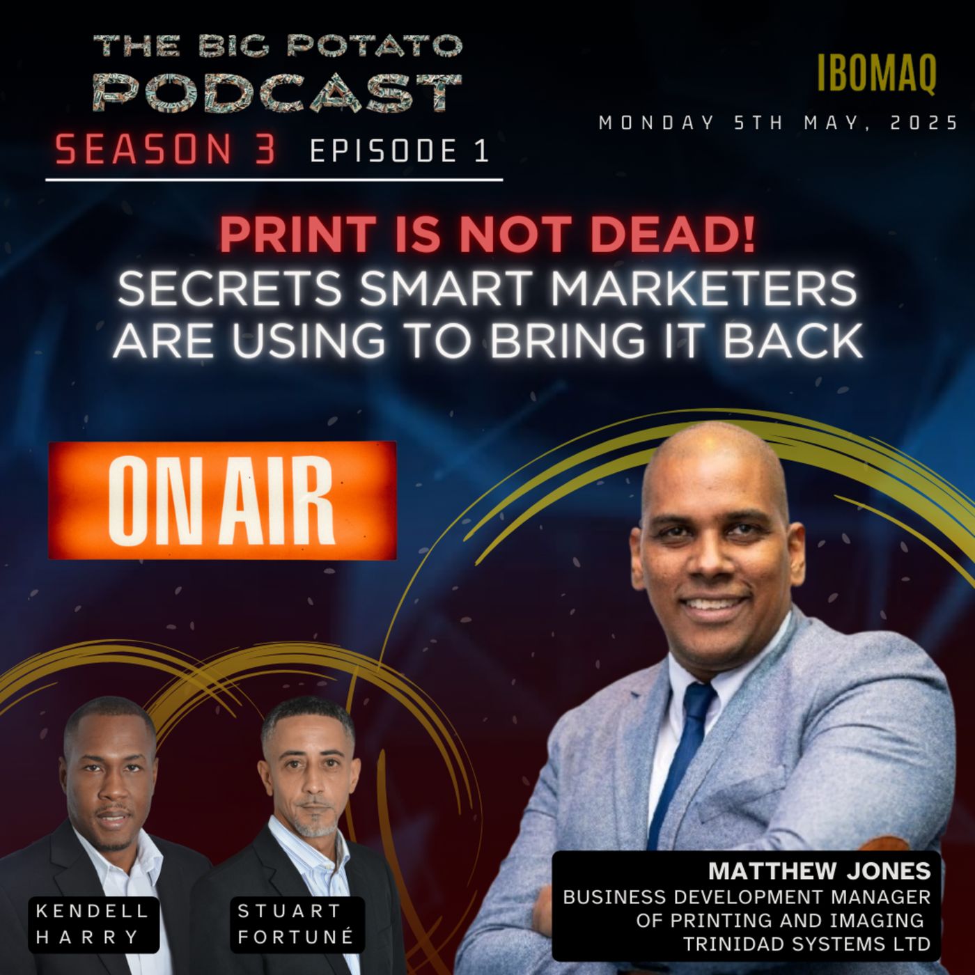 SZN3 EPS1: Print Is Not Dead: Secrets Smart Marketers are Using to Bring It Back episode artwork