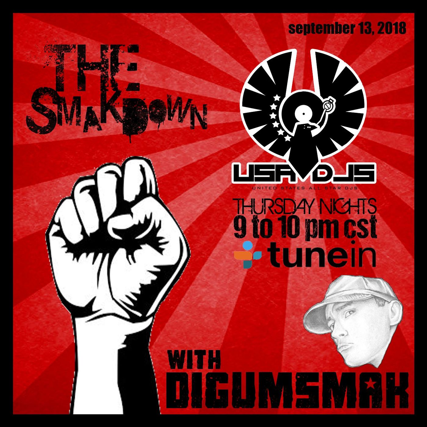 The Smakdown with Digumsmak .. 9-13-2018