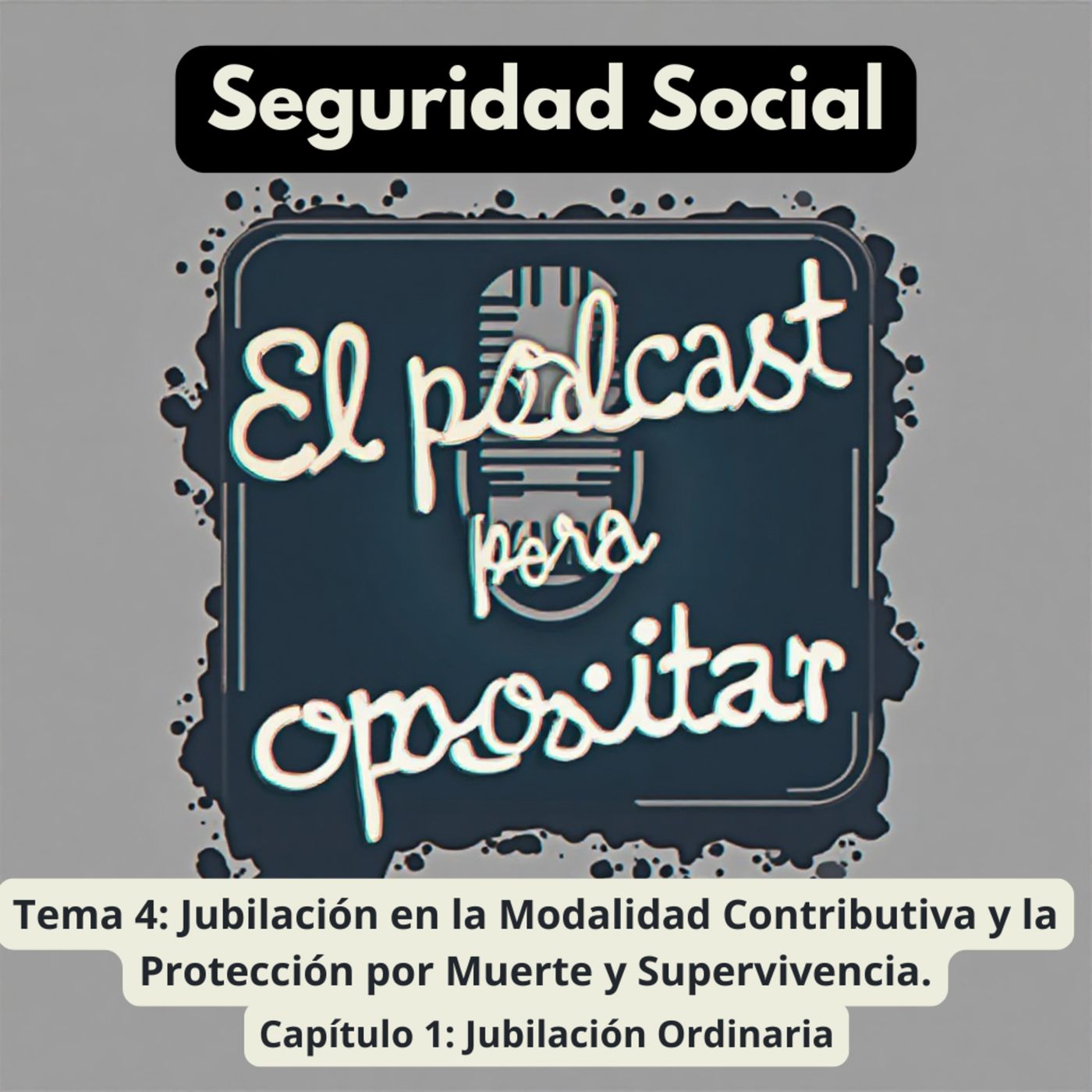 Oposiciones Seguridad Social. Tema 4: Jubilación en la Modalidad Contributiva y la Protección por Muerte y Supervivencia. Capítulo 1: Jubila episode artwork