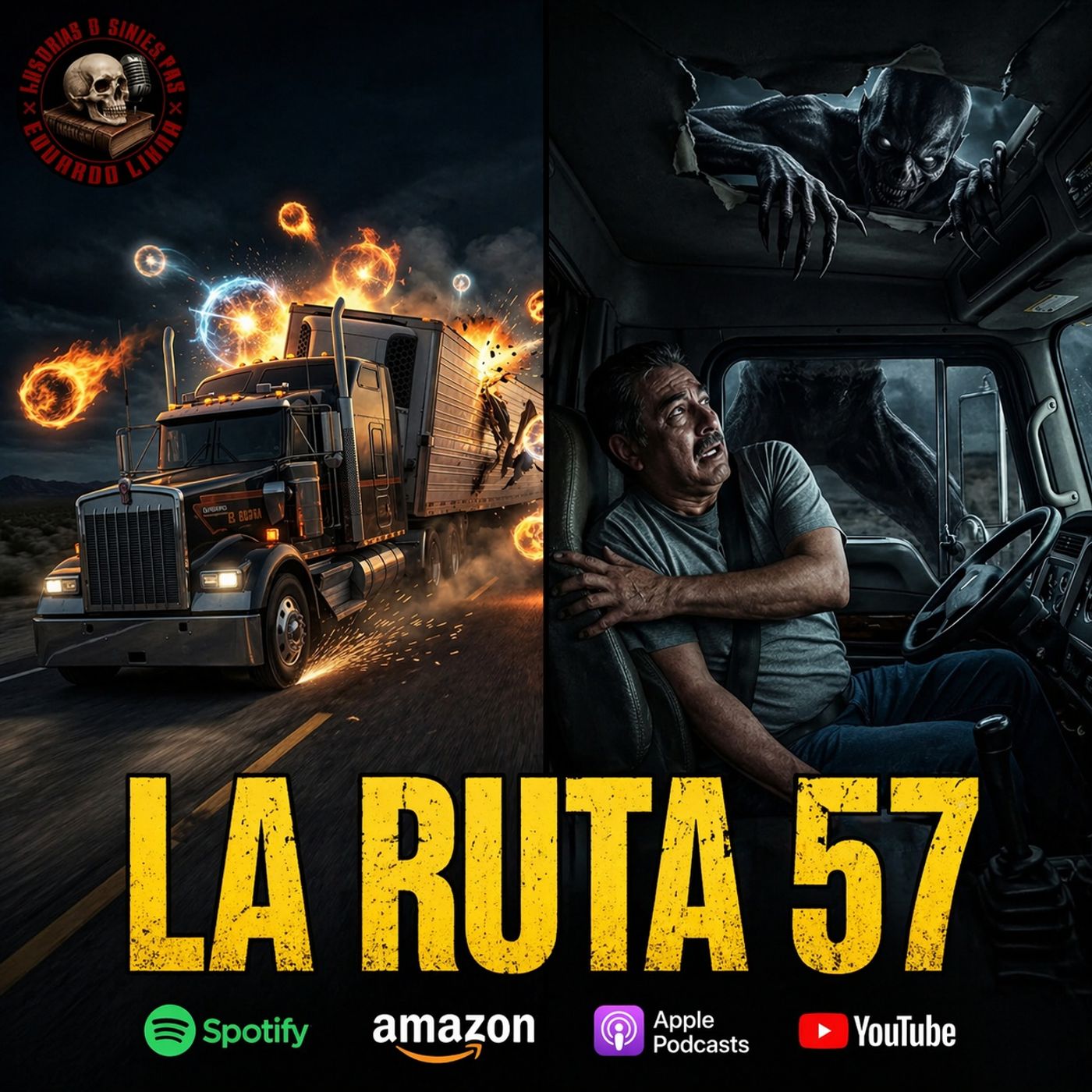 Ruta 57: El cementerio de asfalto que nunca duerme | 2 Relatos de Traileros episode artwork