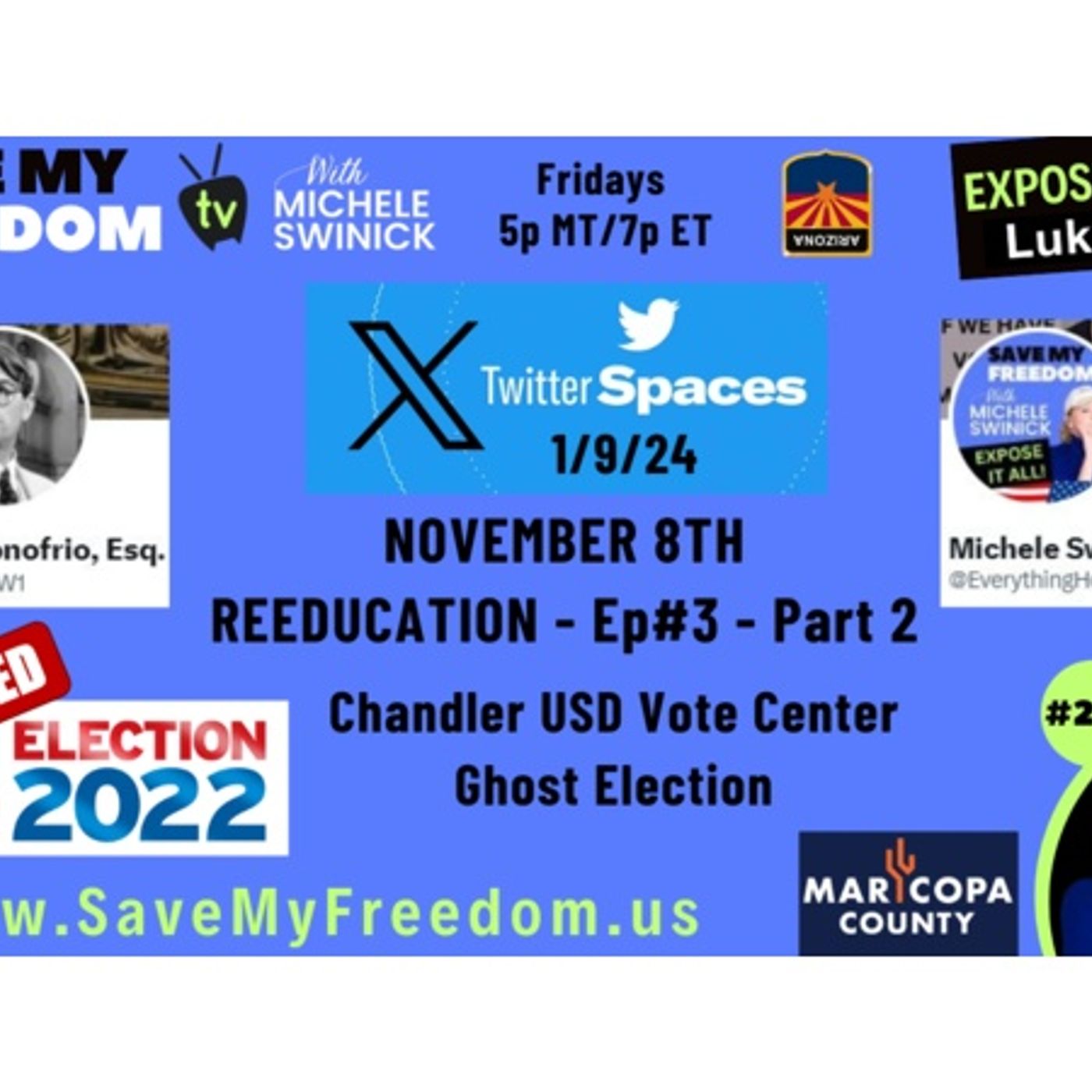 237 NOV 8 ELECTION - Ep #3 Part 2: ILLEGAL VOTES For 3 Days - 38 Hour Election episode artwork