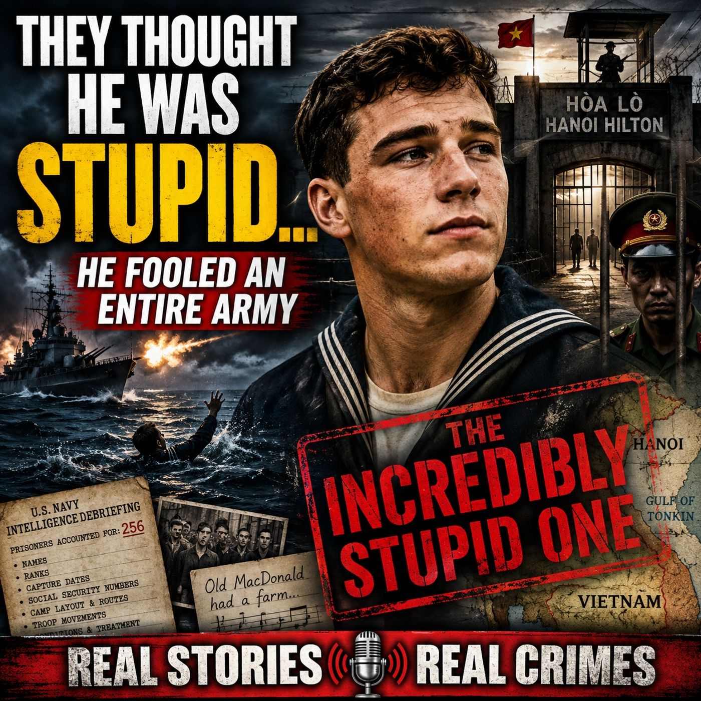 THEY THOUGHT HE WAS STUPID