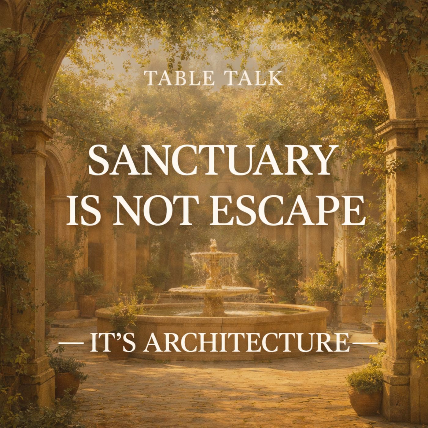Table Talk E4: Sanctuary Is Not Escape — It’s Architecture