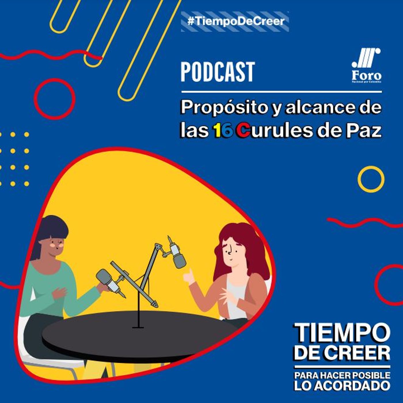Curules de Paz - En Colombia es tiempo de creer y hacer posible lo acordado